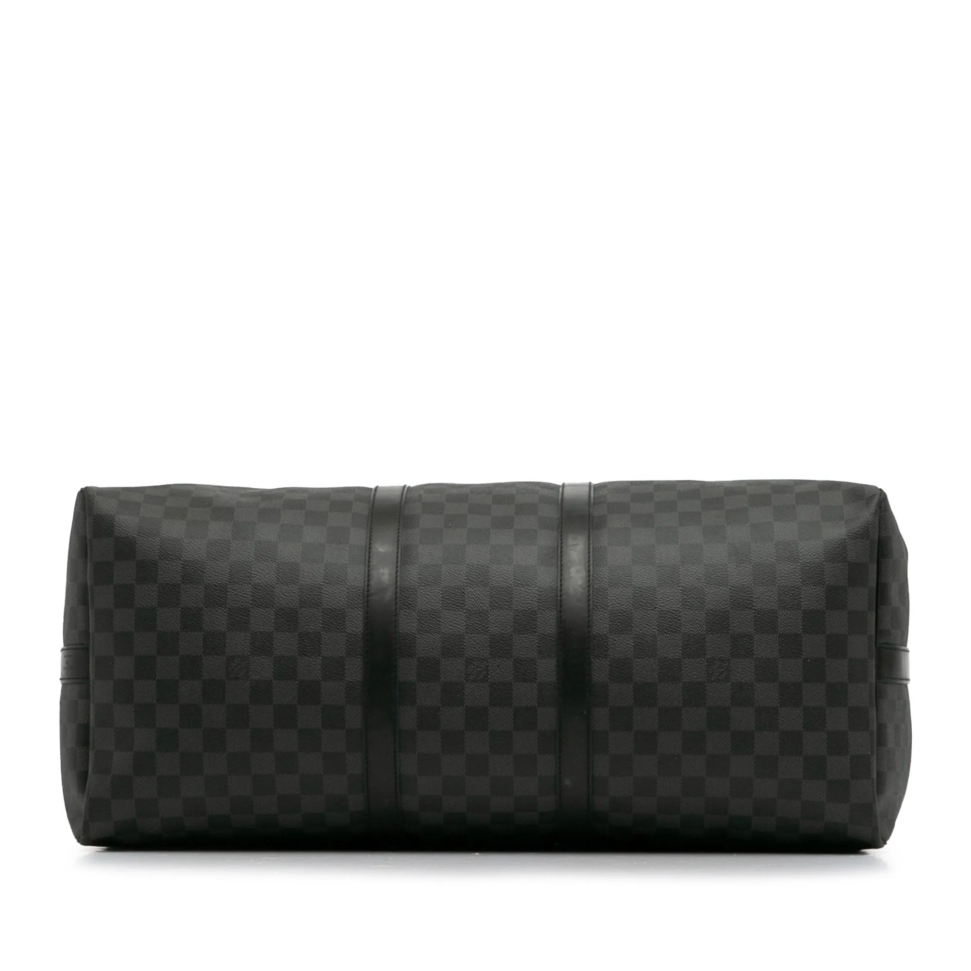 Black Louis Vuitton Damier Graphite Keepall Bandouliere 55 Travel Bag