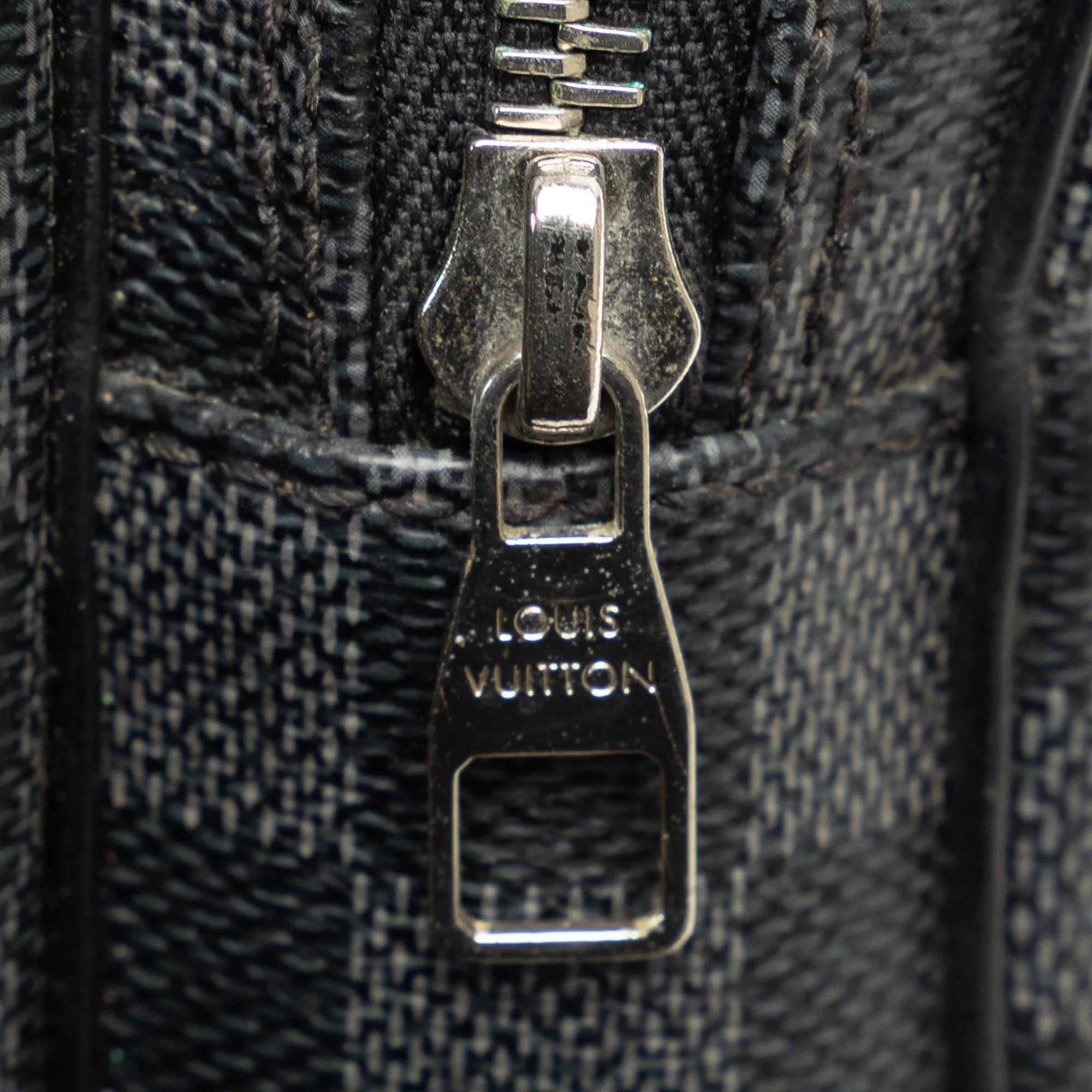 Black Louis Vuitton Damier Graphite Rem Crossbody Bag