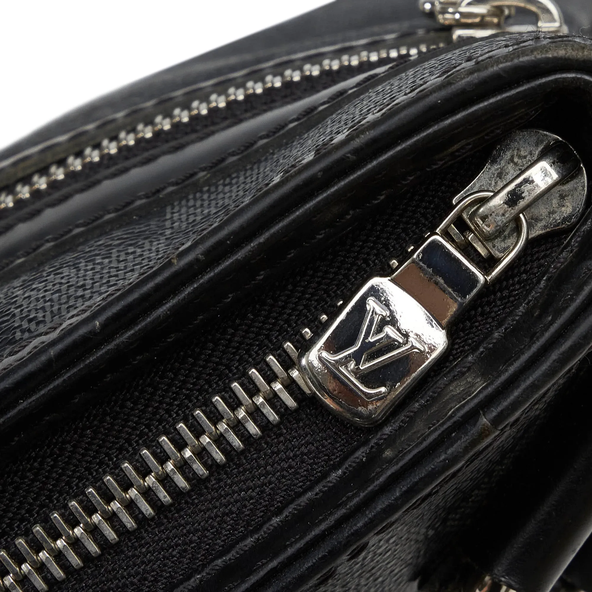 Black Louis Vuitton Damier Graphite Thomas