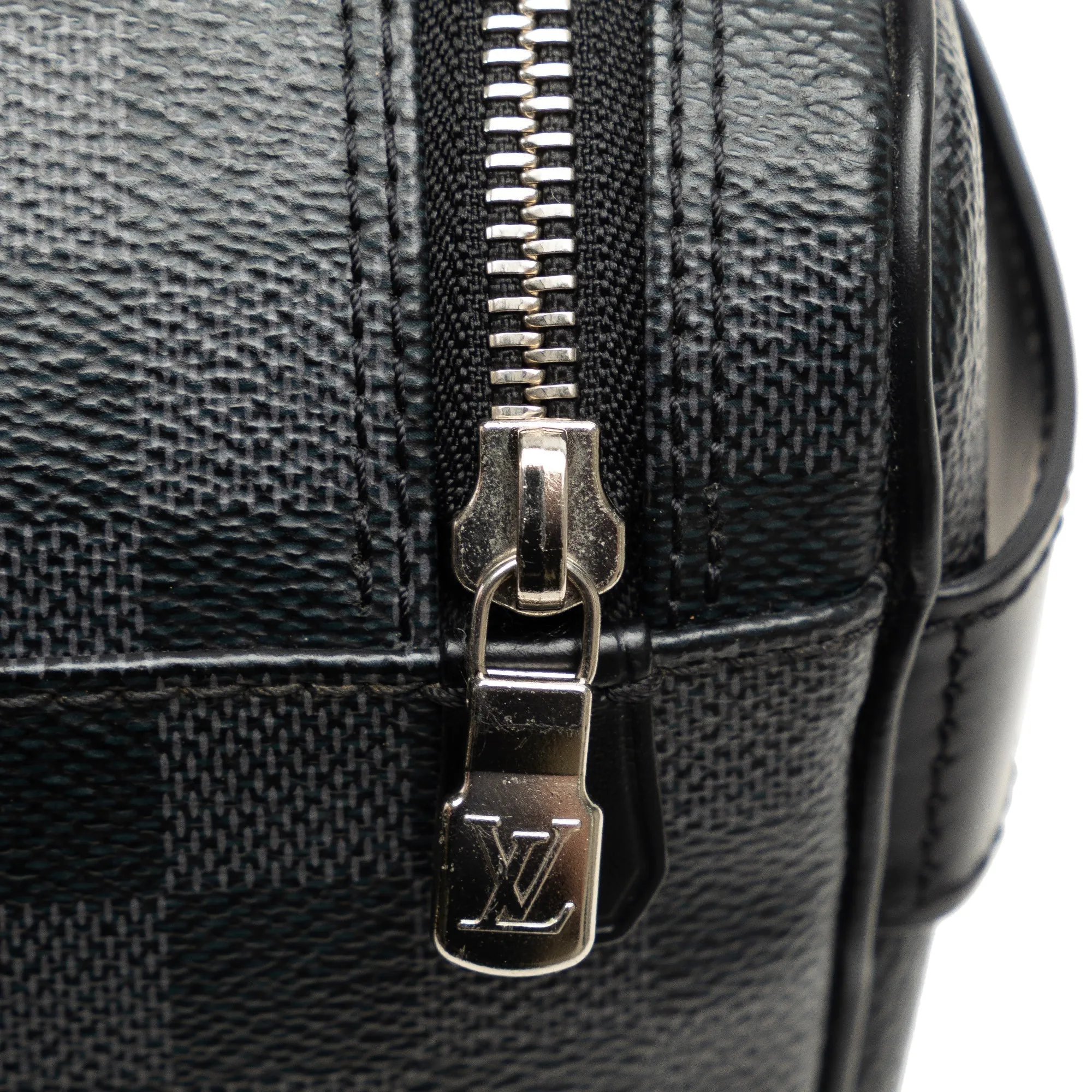 Black Louis Vuitton Damier Graphite Toiletry Pouch