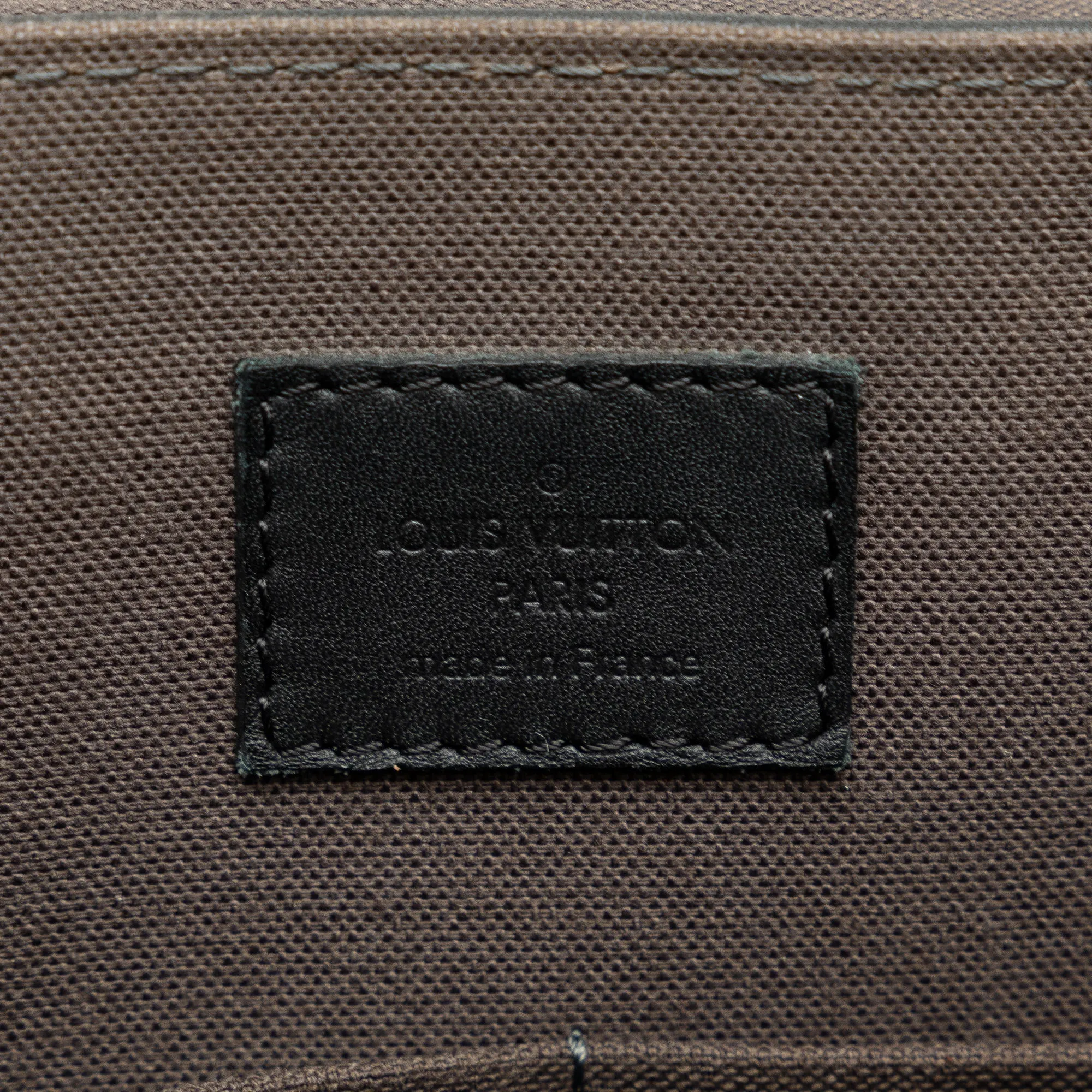 Black Louis Vuitton Damier Infini District PM Crossbody Bag