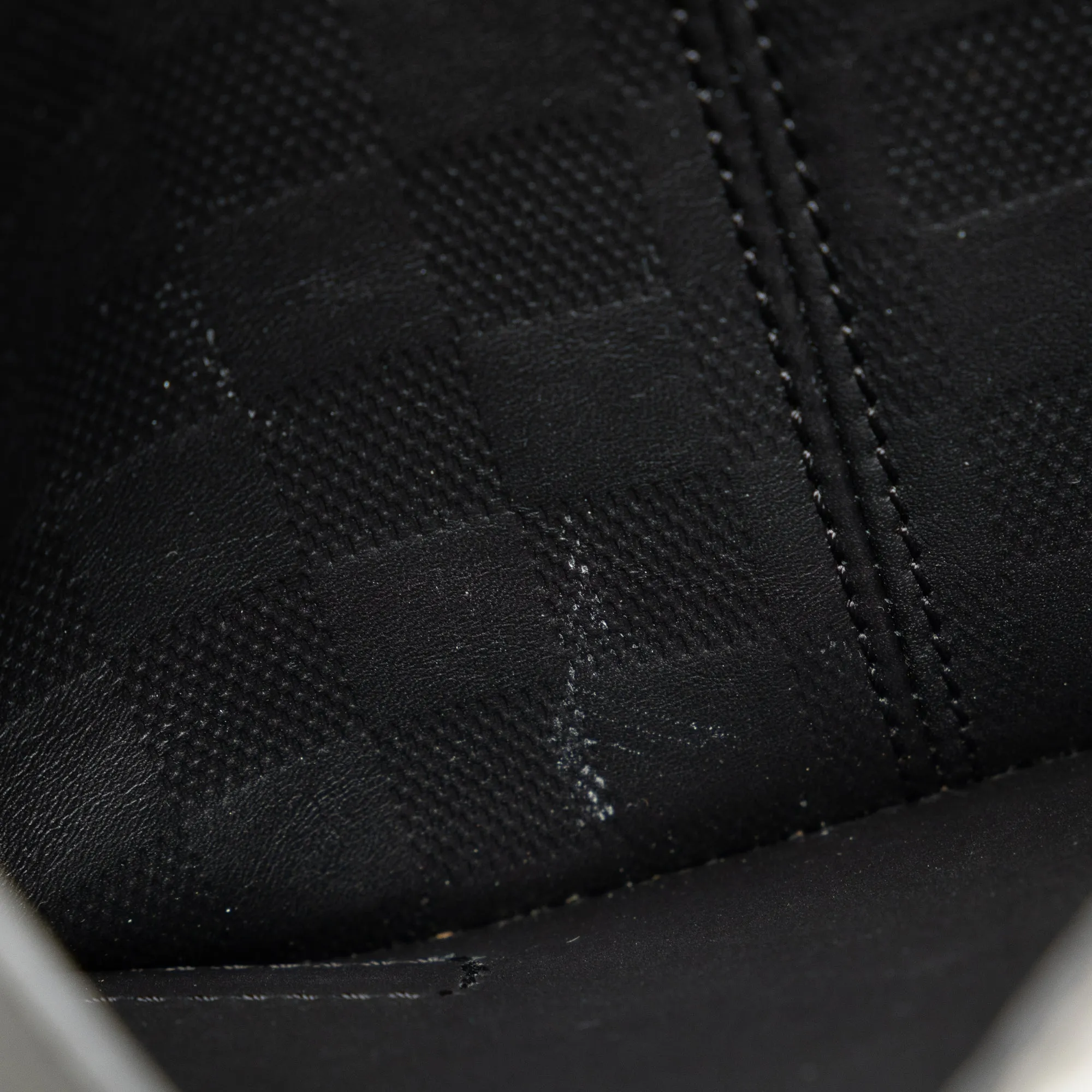 Black Louis Vuitton Damier Infini District PM Crossbody Bag