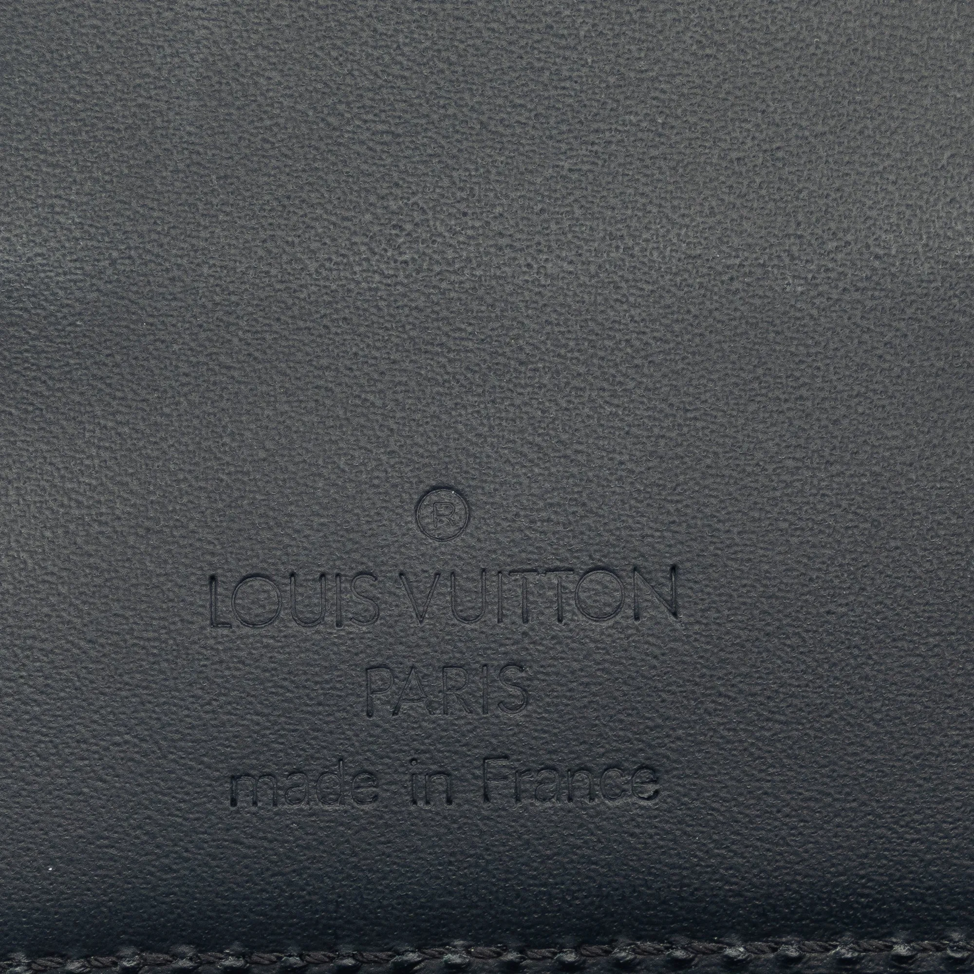 Black Louis Vuitton Damier Infini Notebook Cover
