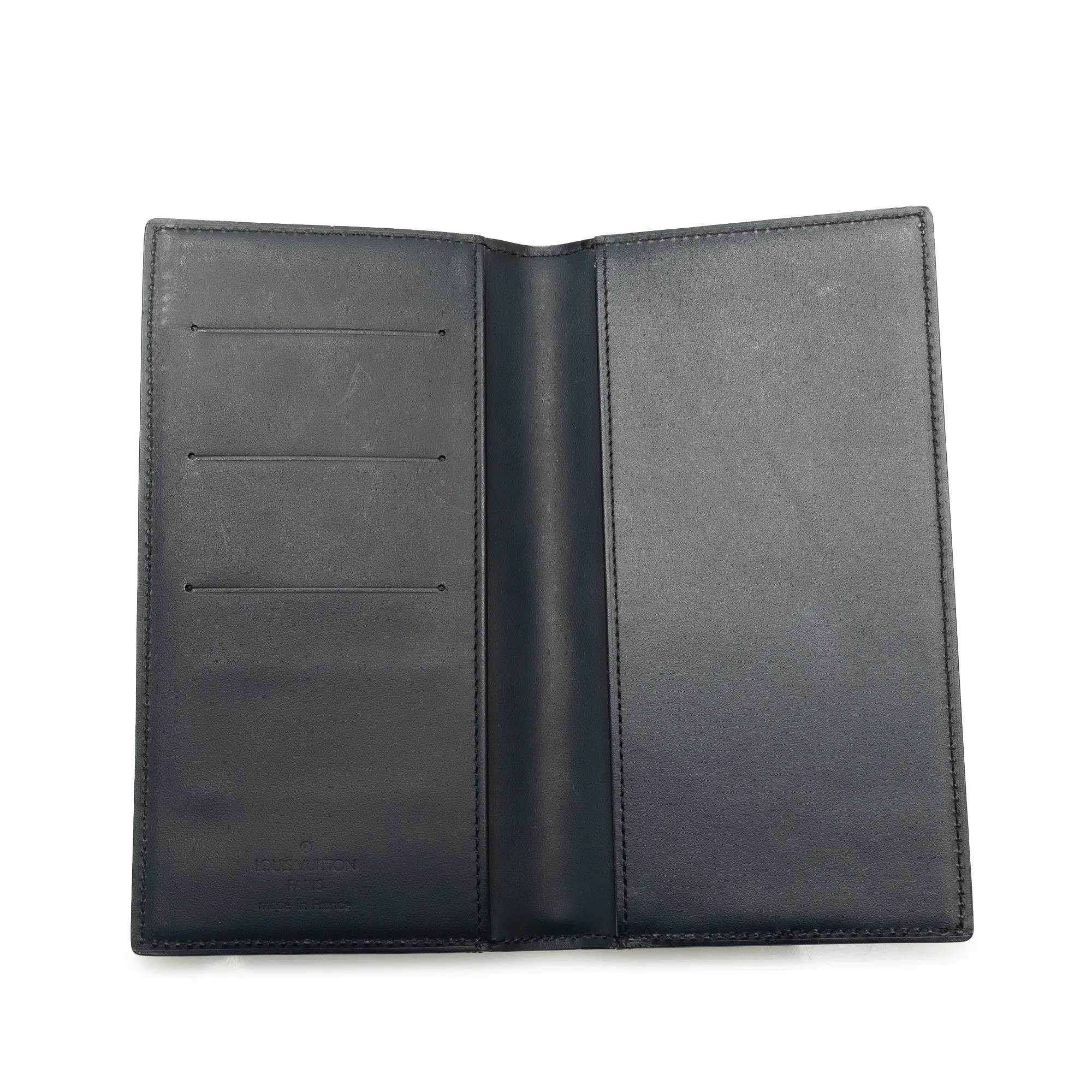 Black Louis Vuitton Damier Infini Notebook Cover