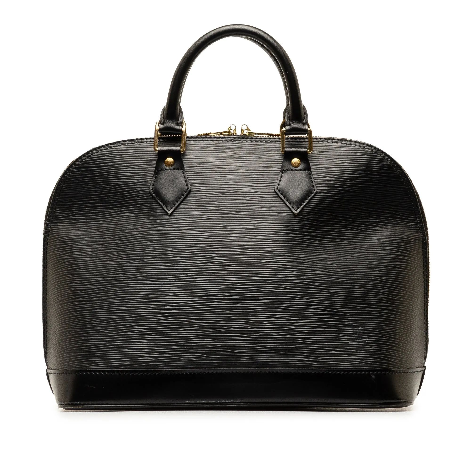 Black Louis Vuitton Epi Alma PM HandBag