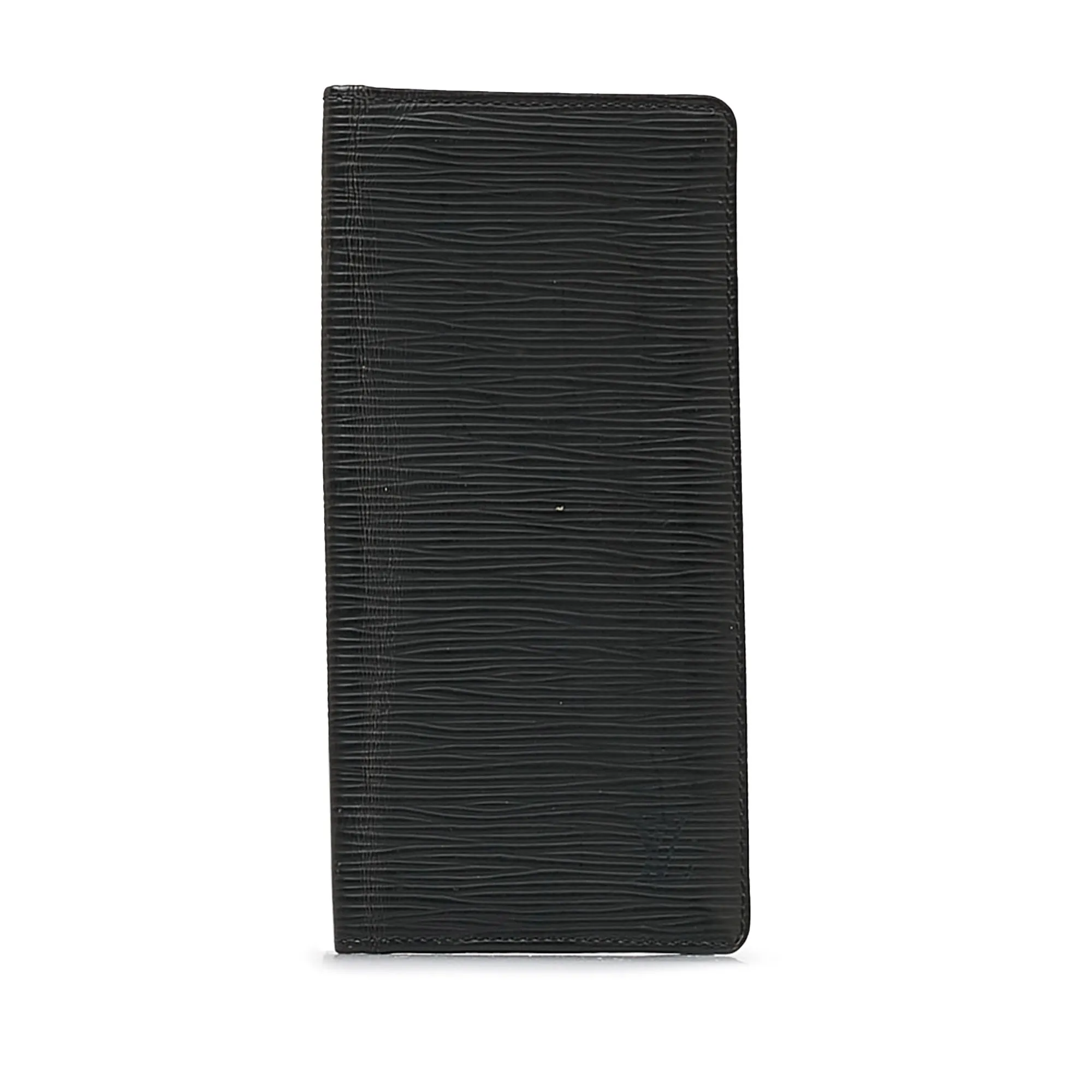 Black Louis Vuitton Epi Leather Brazza Wallet