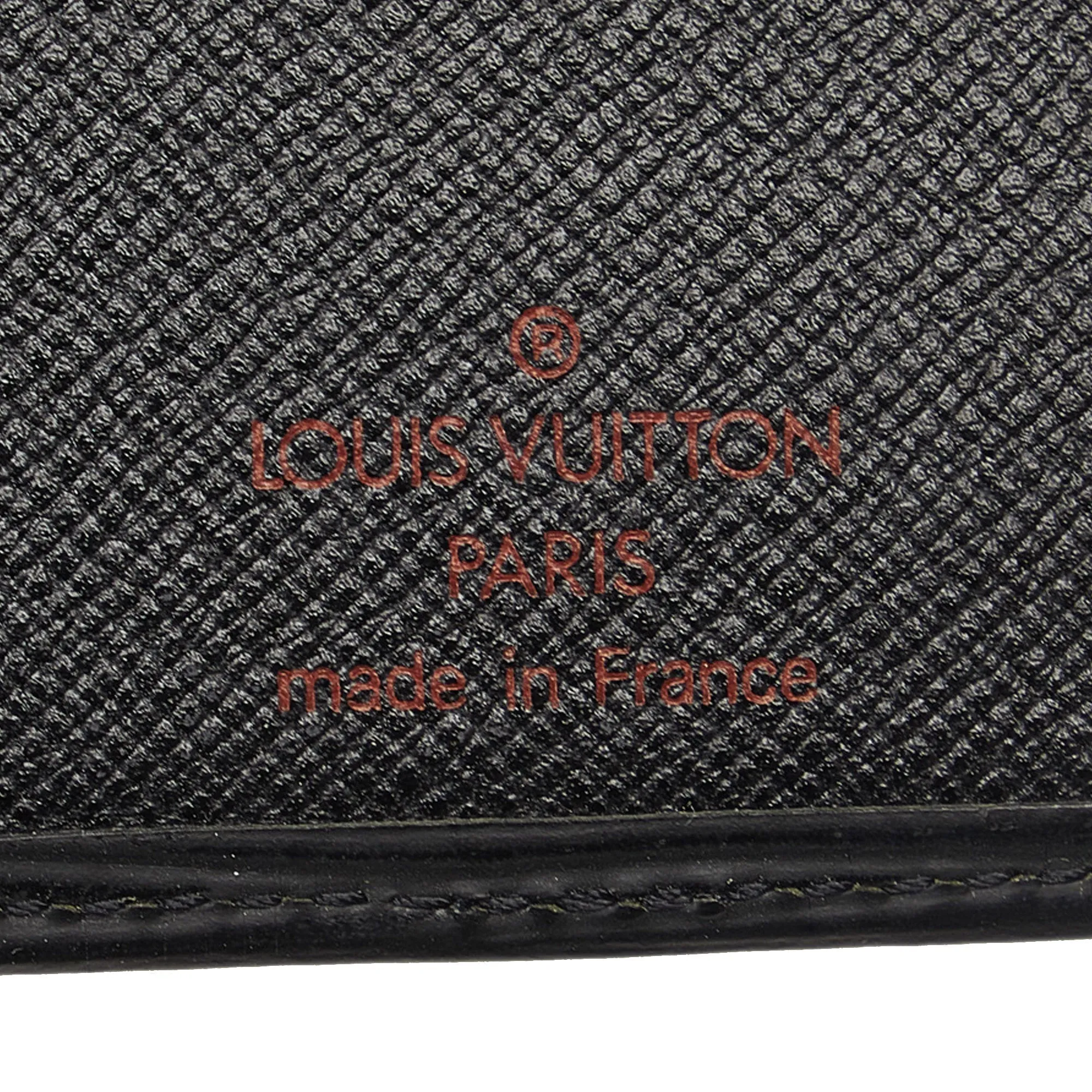 Black Louis Vuitton Epi Leather Brazza Wallet