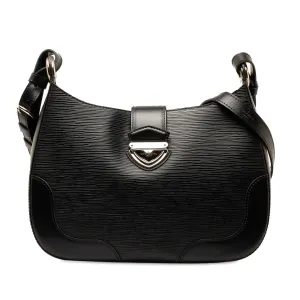 Black Louis Vuitton Epi Musette Bagatelle Shoulder Bag