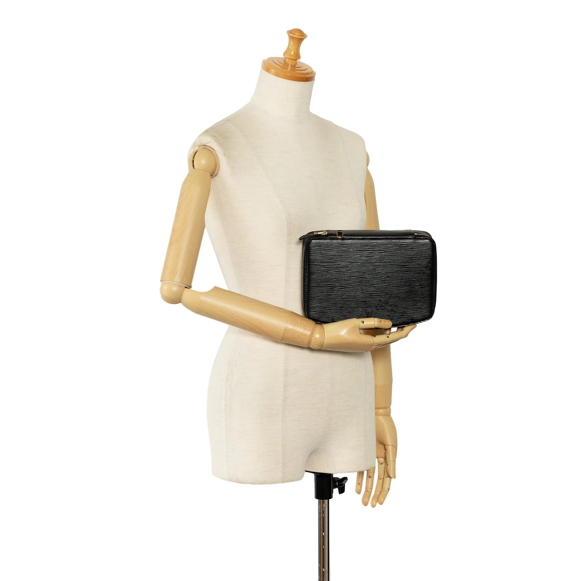 Black Louis Vuitton Epi Poche Monte Carlo