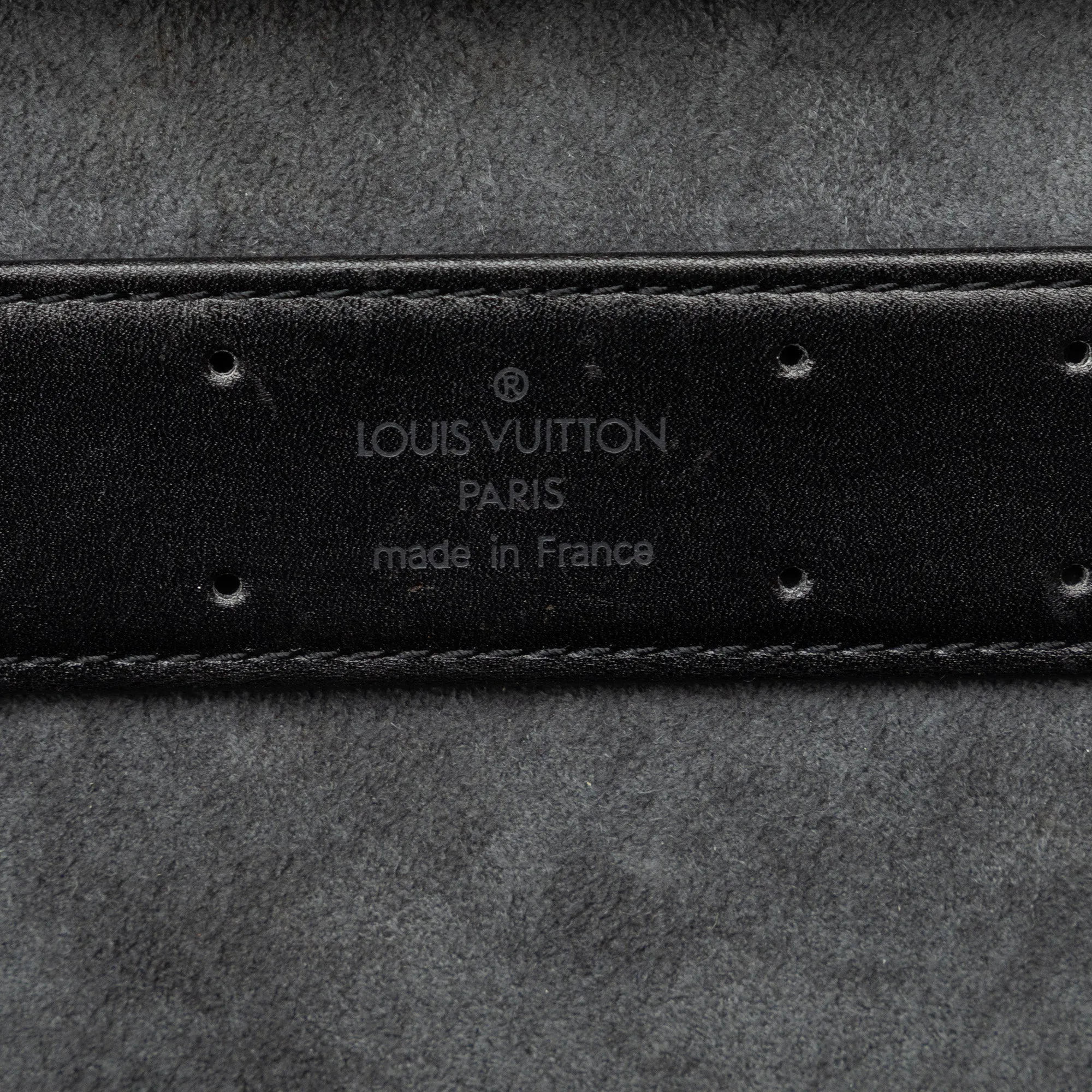 Black Louis Vuitton Epi Poche Monte Carlo