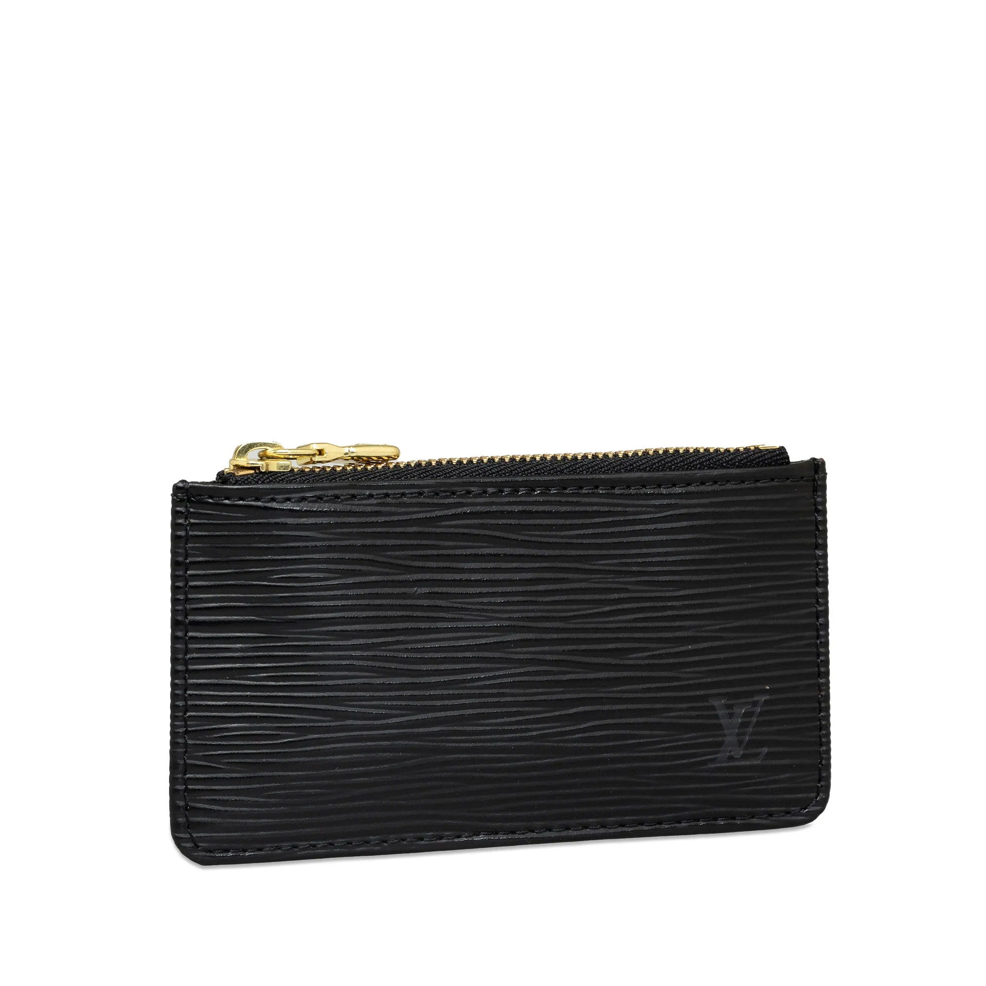 Black Louis Vuitton Epi Pochette Cles Coin Pouch