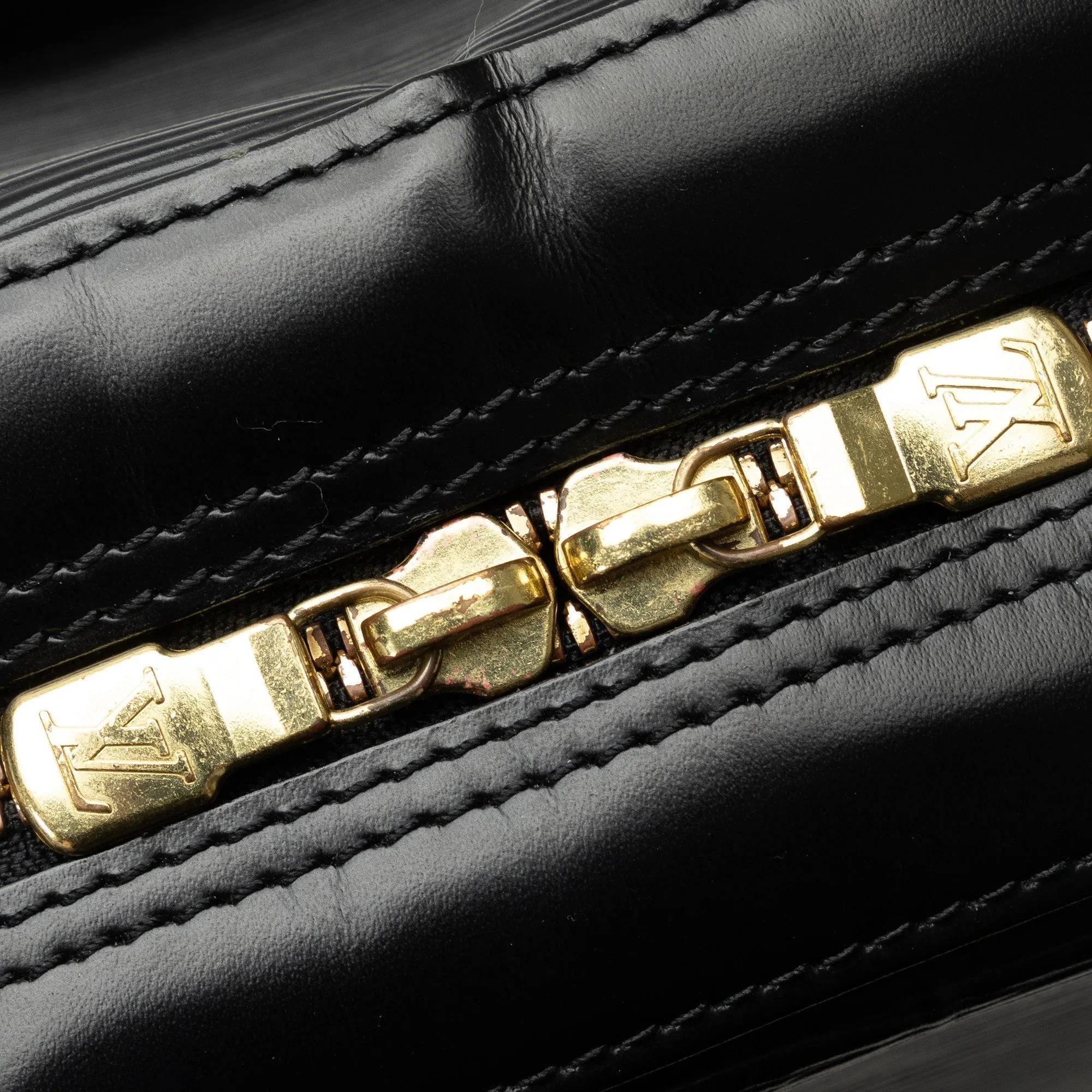 Black Louis Vuitton Epi Voltaire