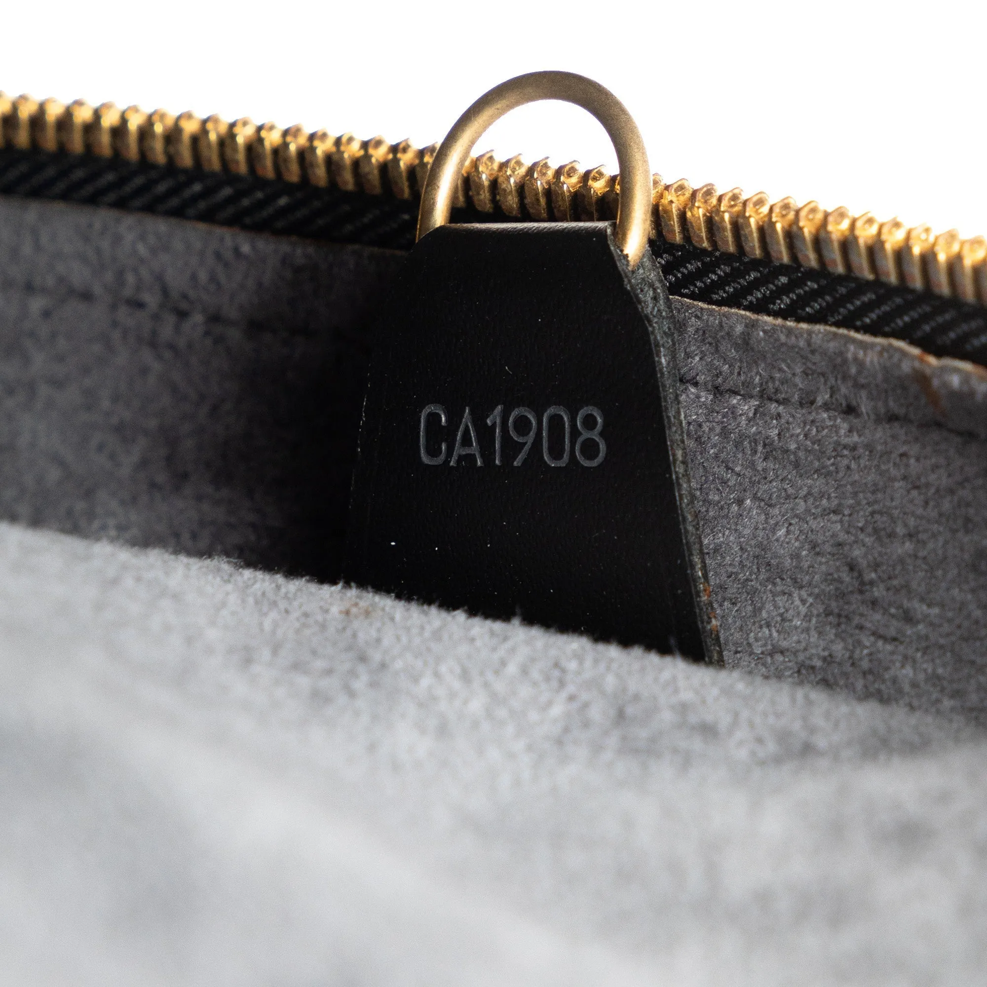 Black Louis Vuitton Epi Voltaire