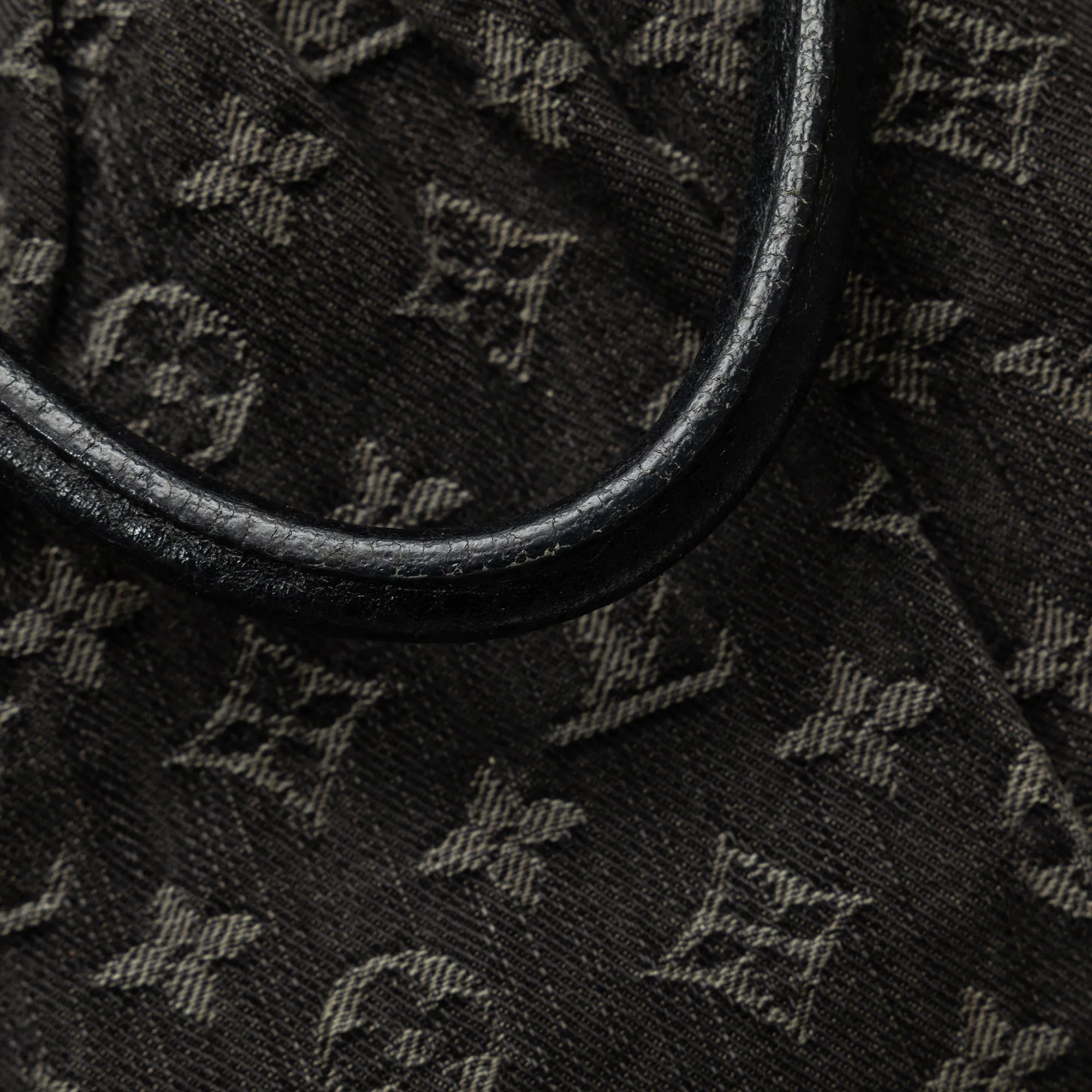Black Louis Vuitton Monogram Denim Neo Cabby GM Satchel