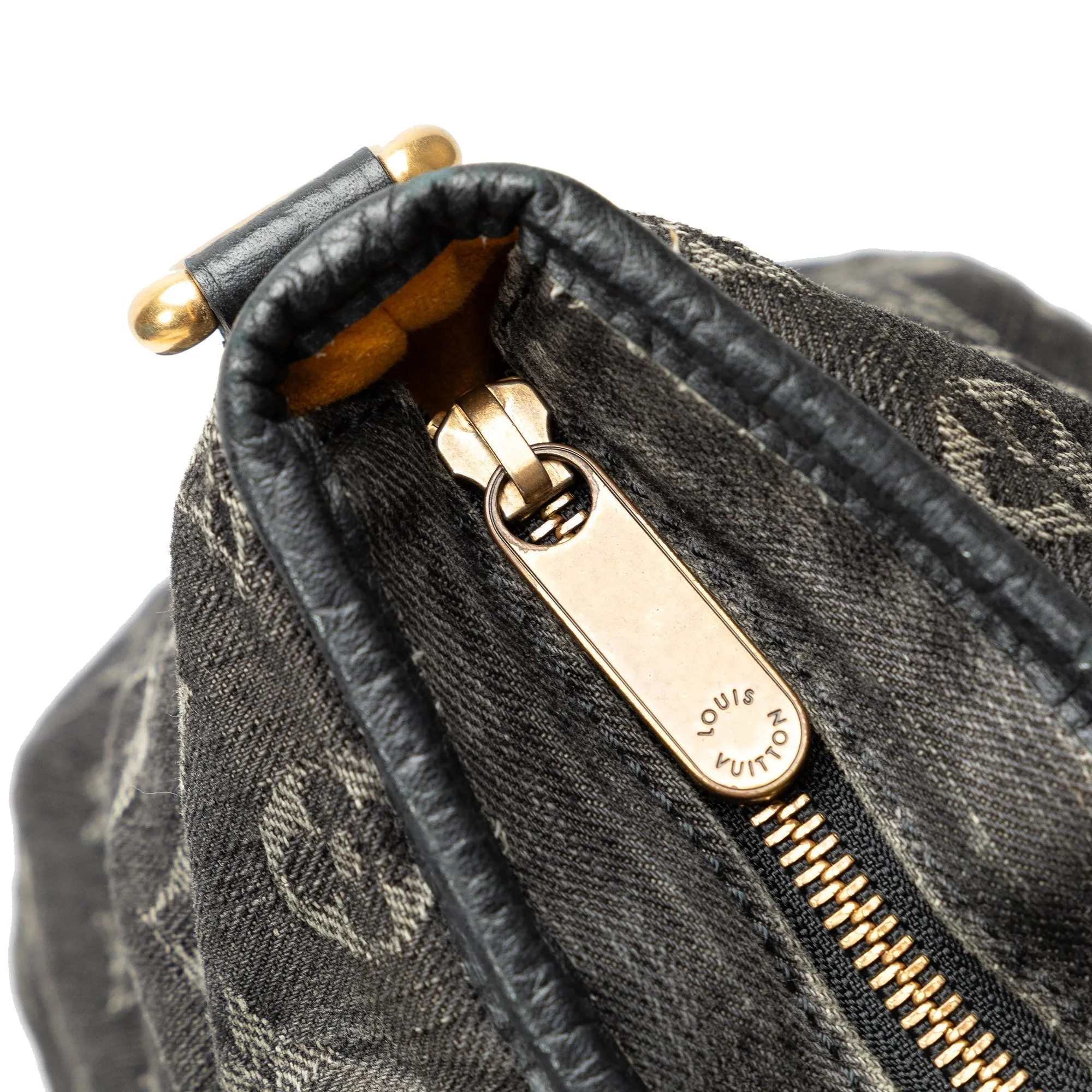 Black Louis Vuitton Monogram Denim Neo Cabby GM Satchel