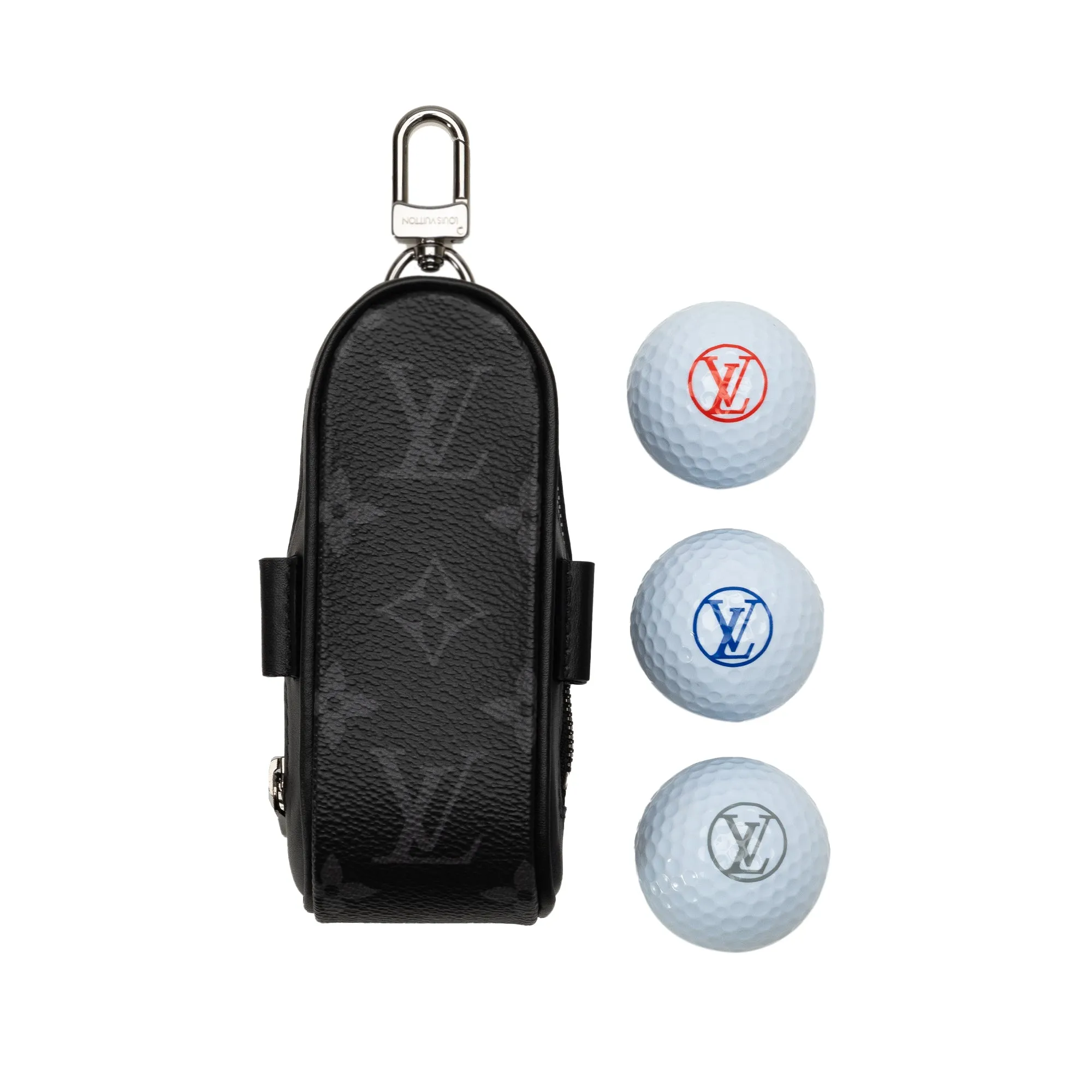 Black Louis Vuitton Monogram Eclipse Andrews Golf Kit