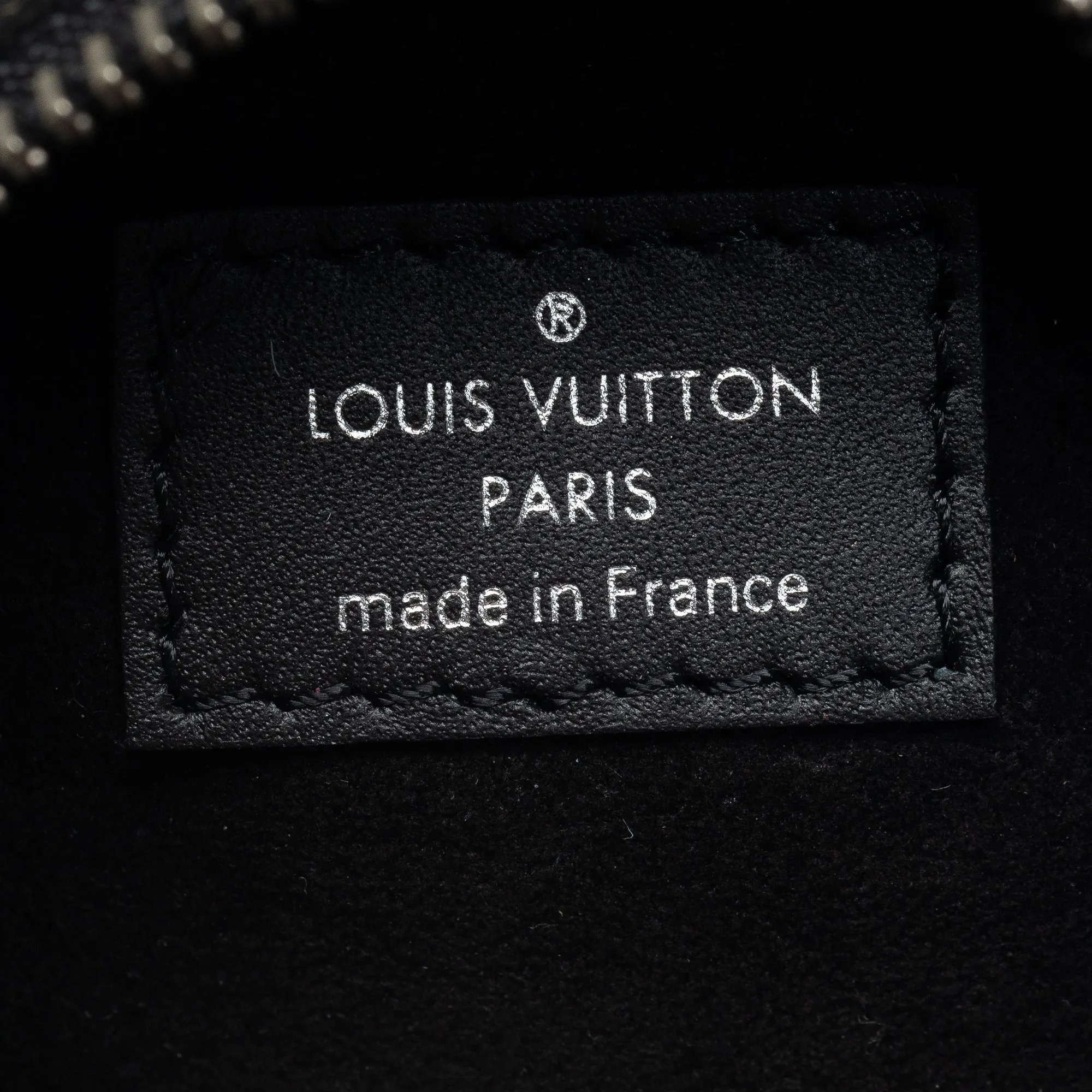Black Louis Vuitton Monogram Eclipse Andrews Golf Kit