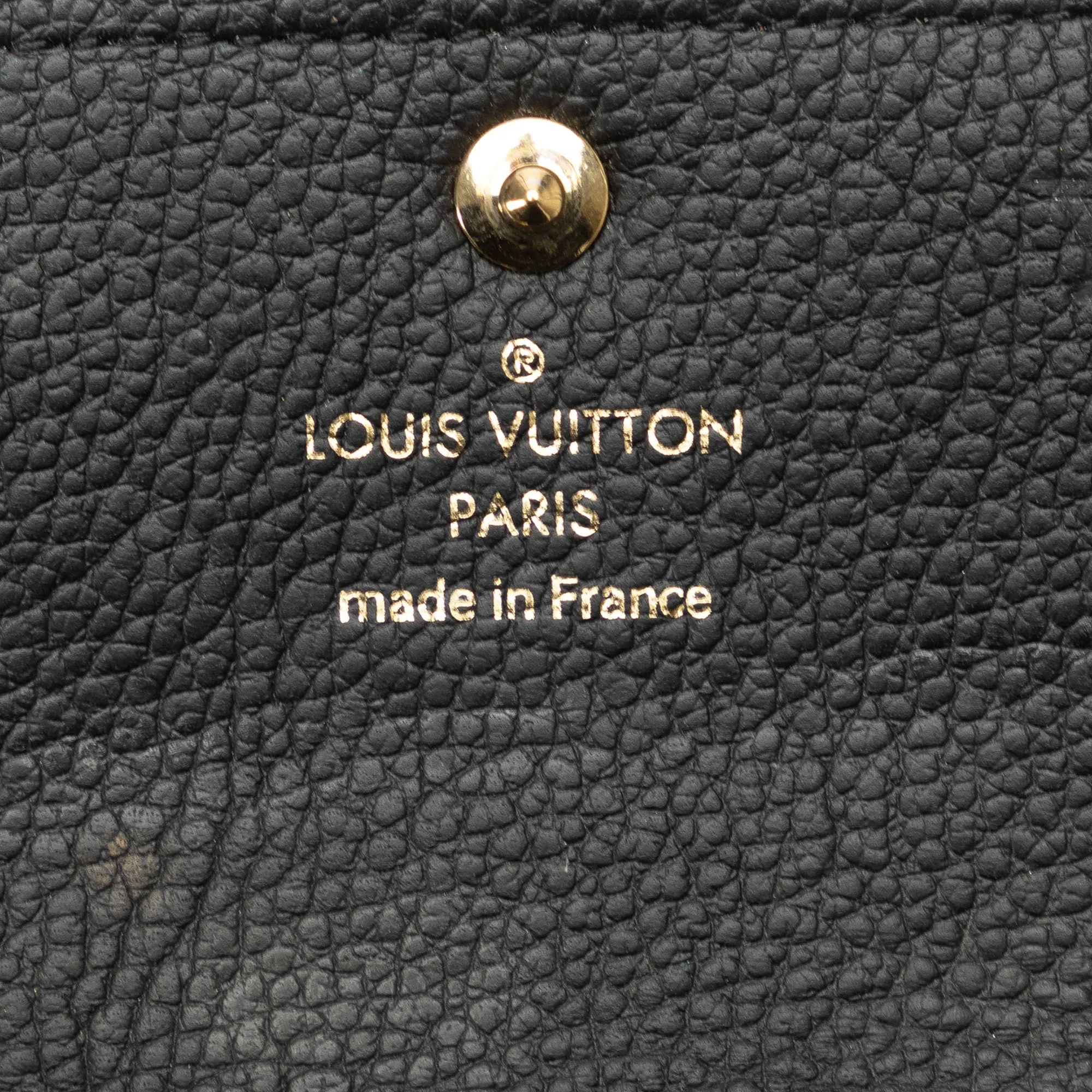 Black Louis Vuitton Monogram Empreinte 6 Key Holder