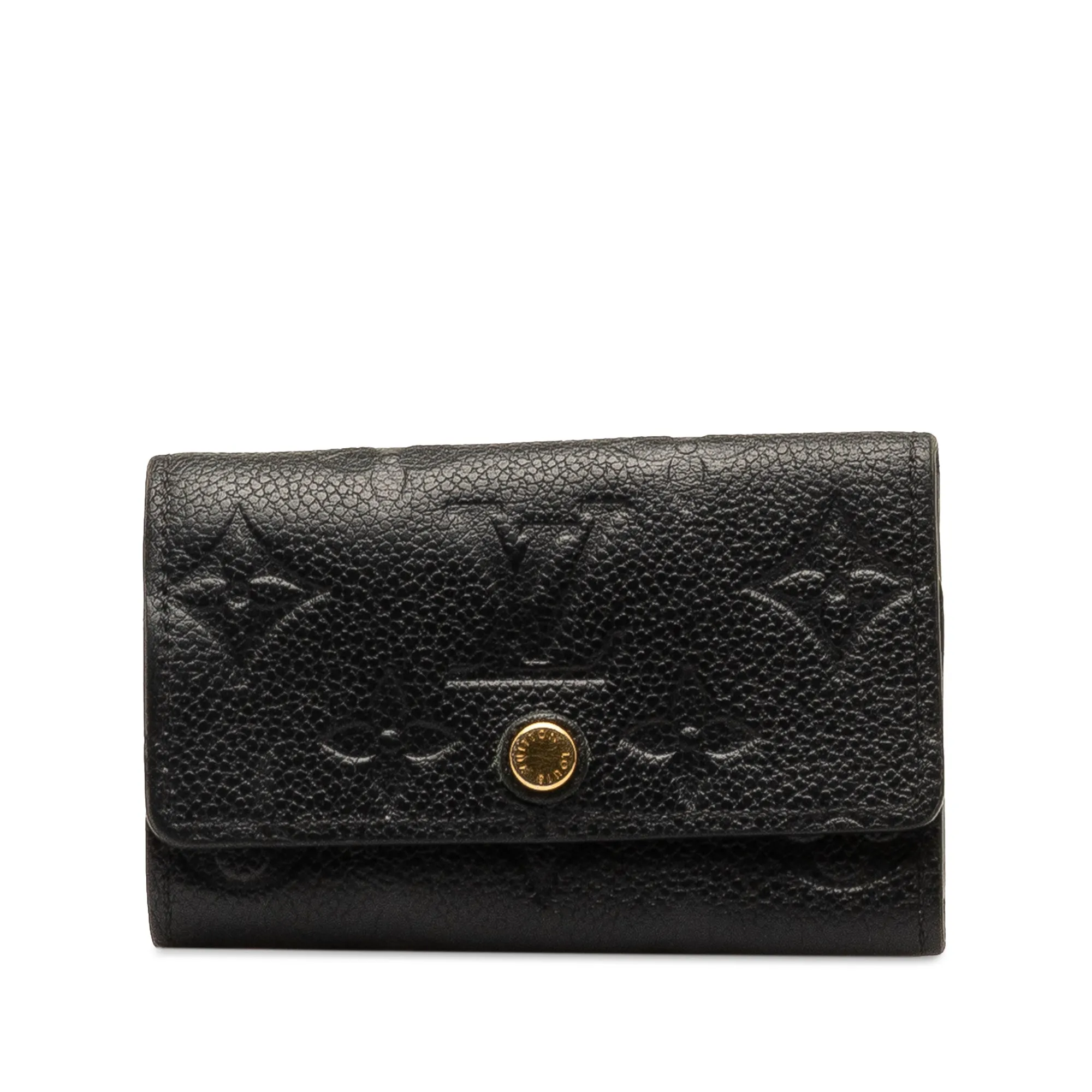 Black Louis Vuitton Monogram Empreinte 6 Key Holder