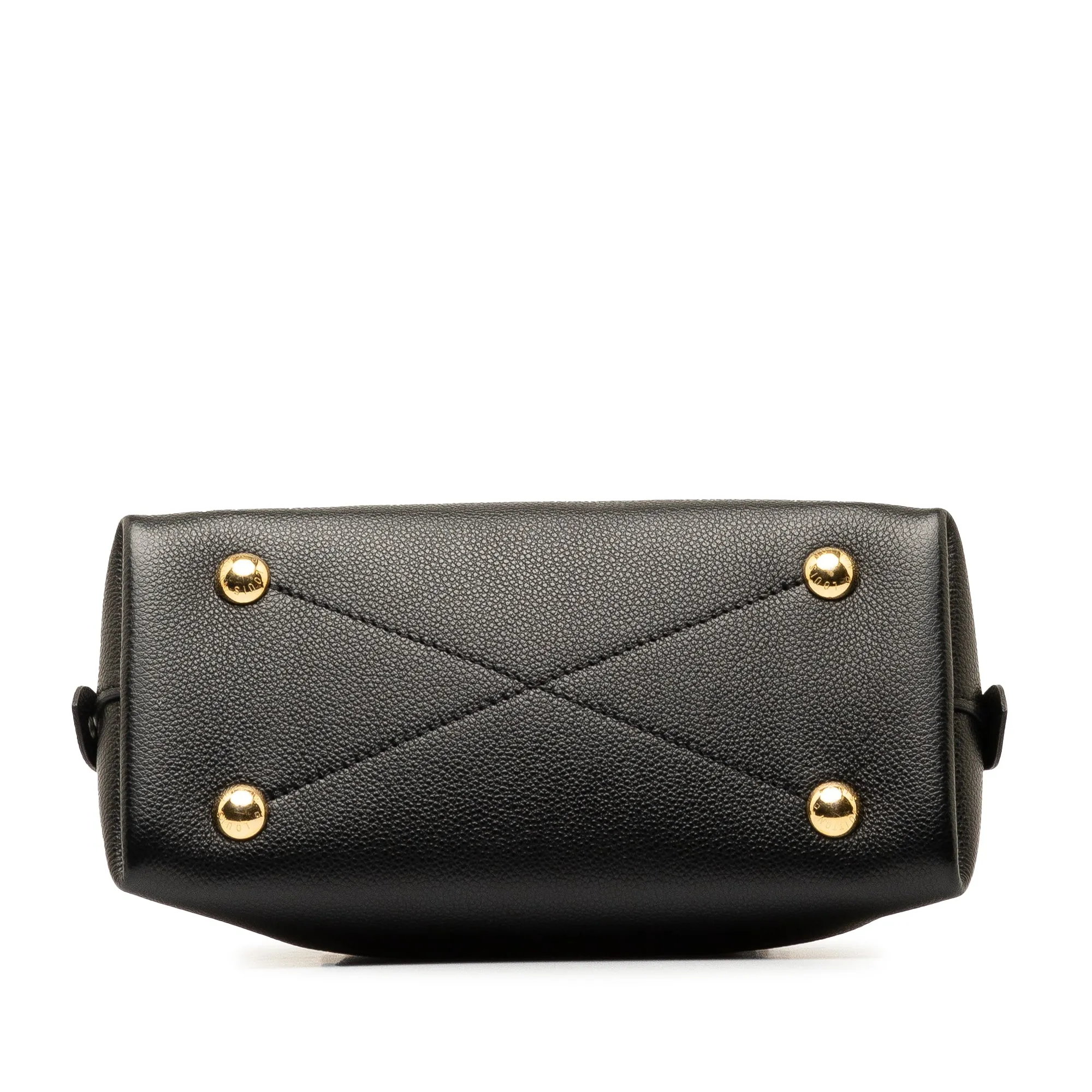 Black Louis Vuitton Monogram Empreinte Neo Alma BB Satchel