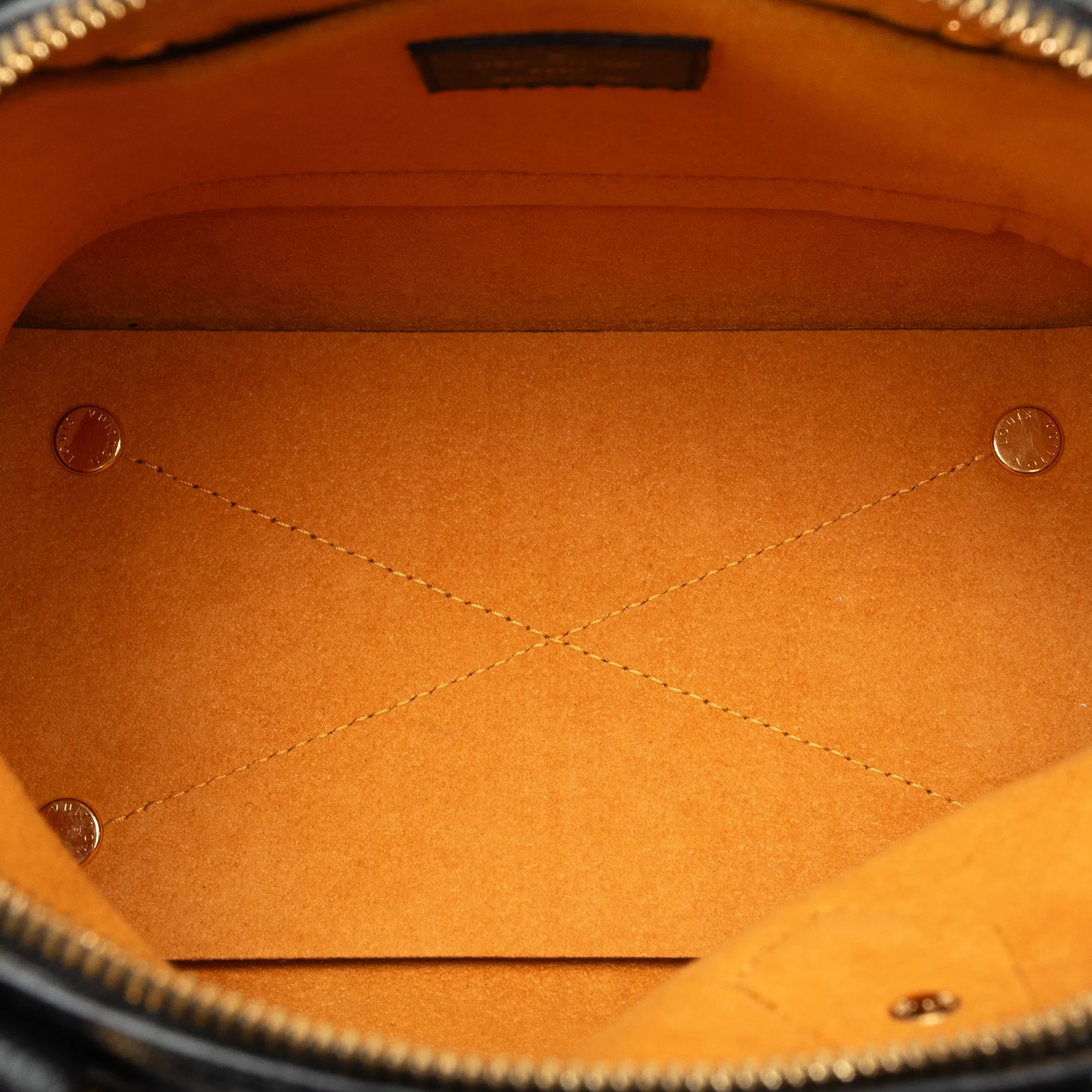 Black Louis Vuitton Monogram Empreinte Neo Alma BB Satchel