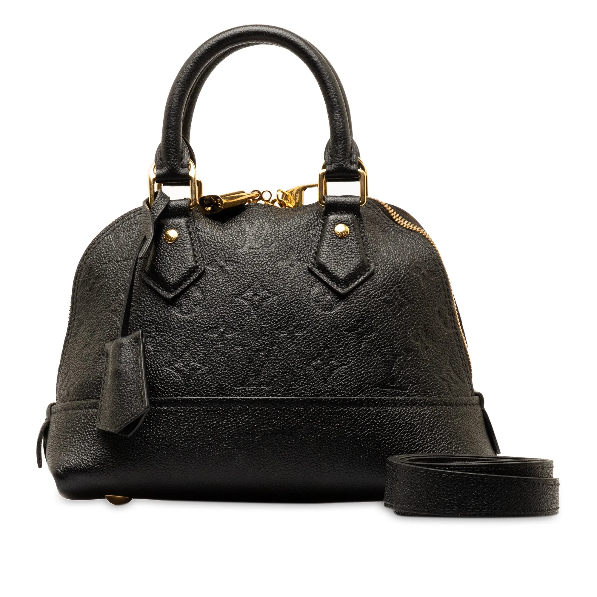 Black Louis Vuitton Monogram Empreinte Neo Alma BB Satchel