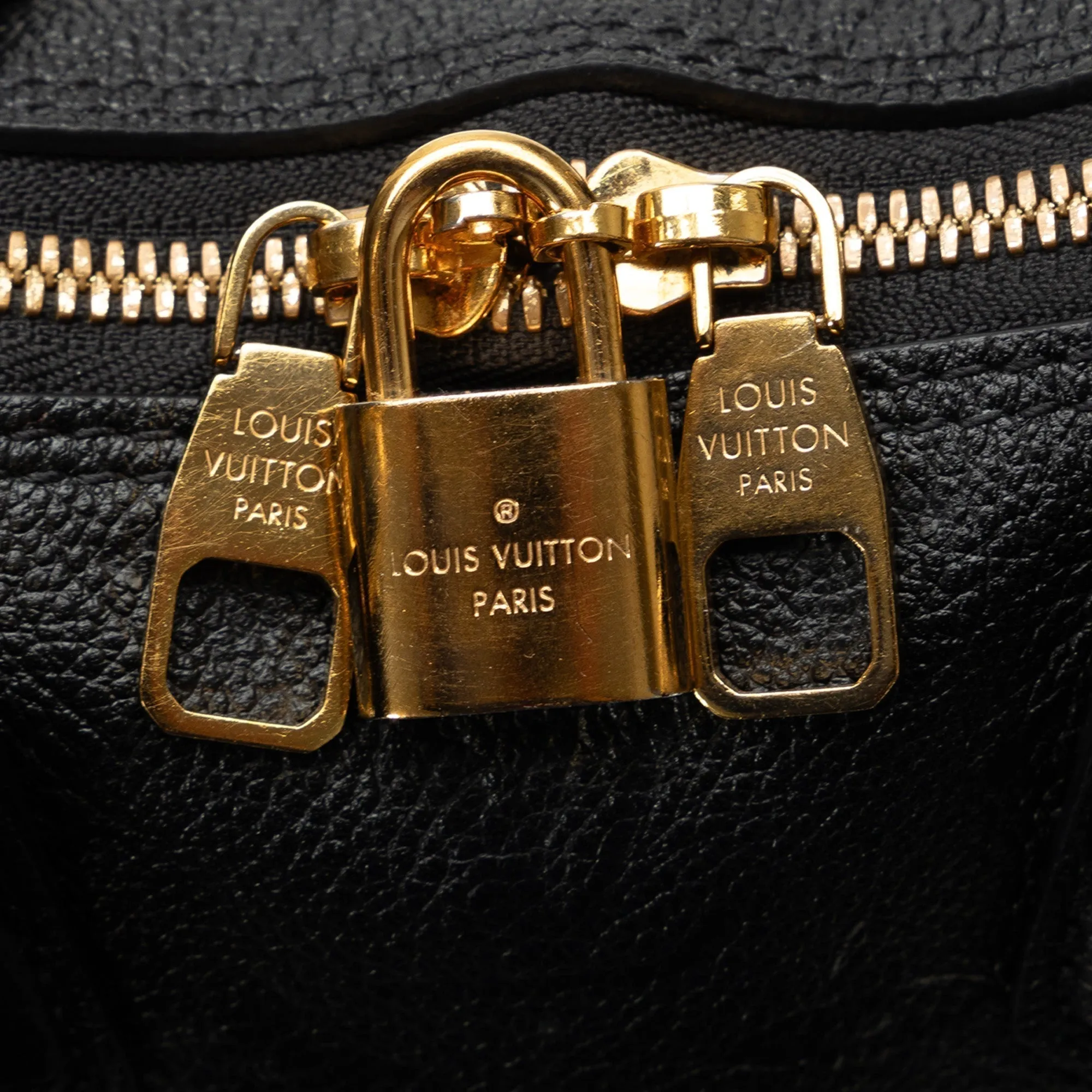 Black Louis Vuitton Monogram Empreinte Neo Alma BB Satchel