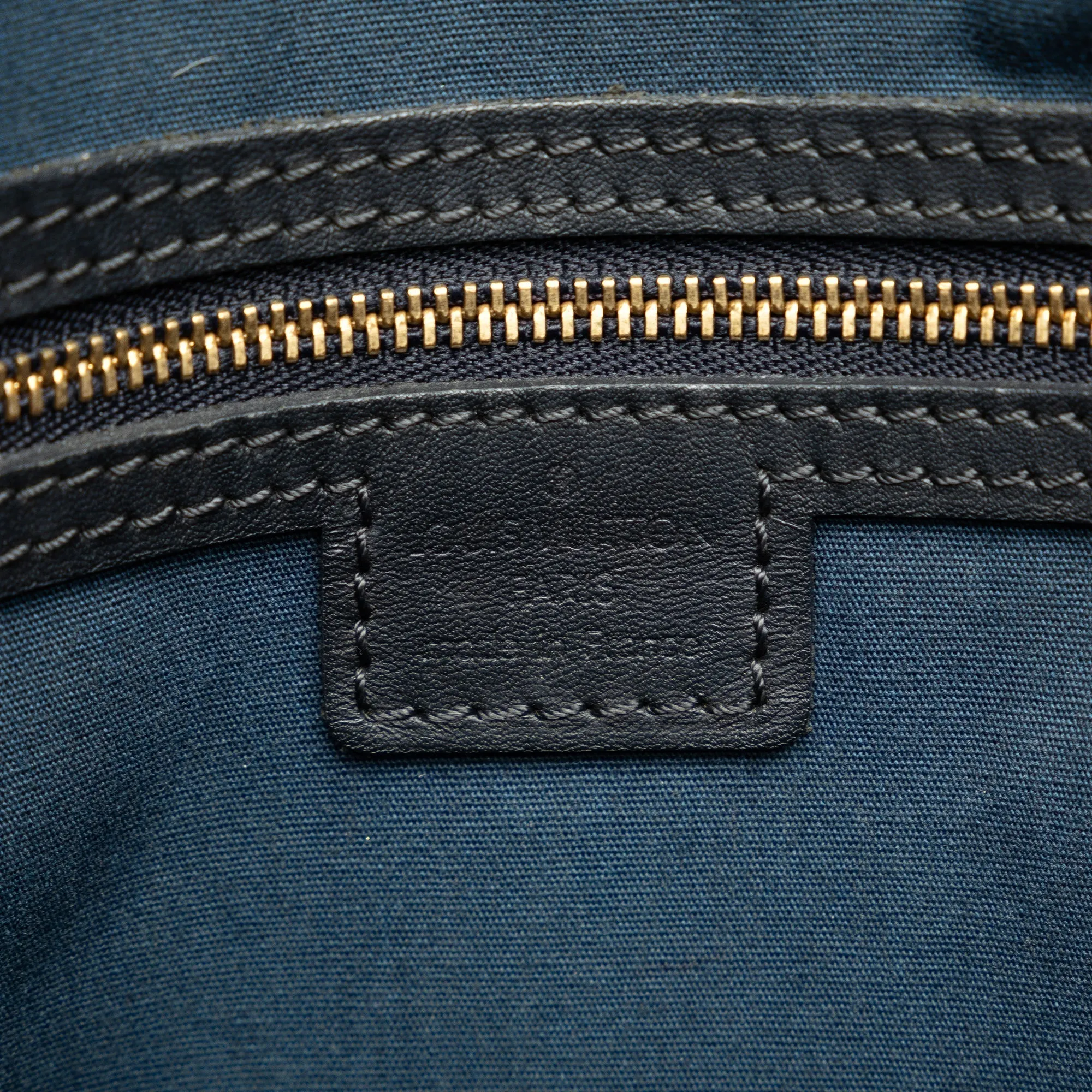 Black Louis Vuitton Monogram Mini Lin Lucille GM Tote Bag