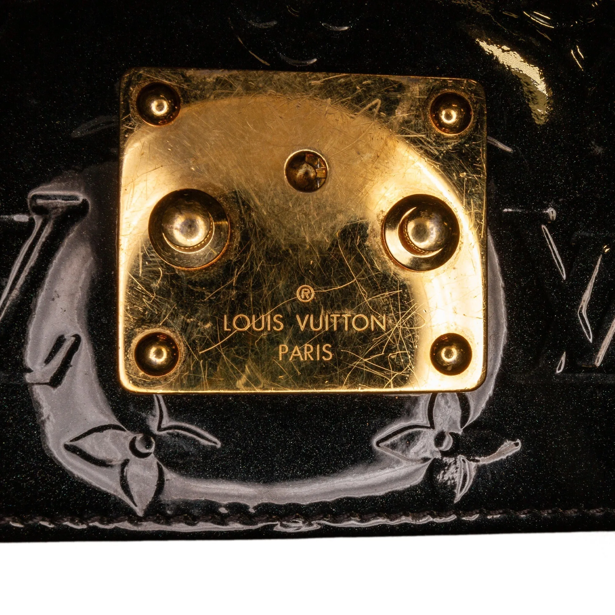Black Louis Vuitton Monogram Vernis Wynwood Crossbody Bag