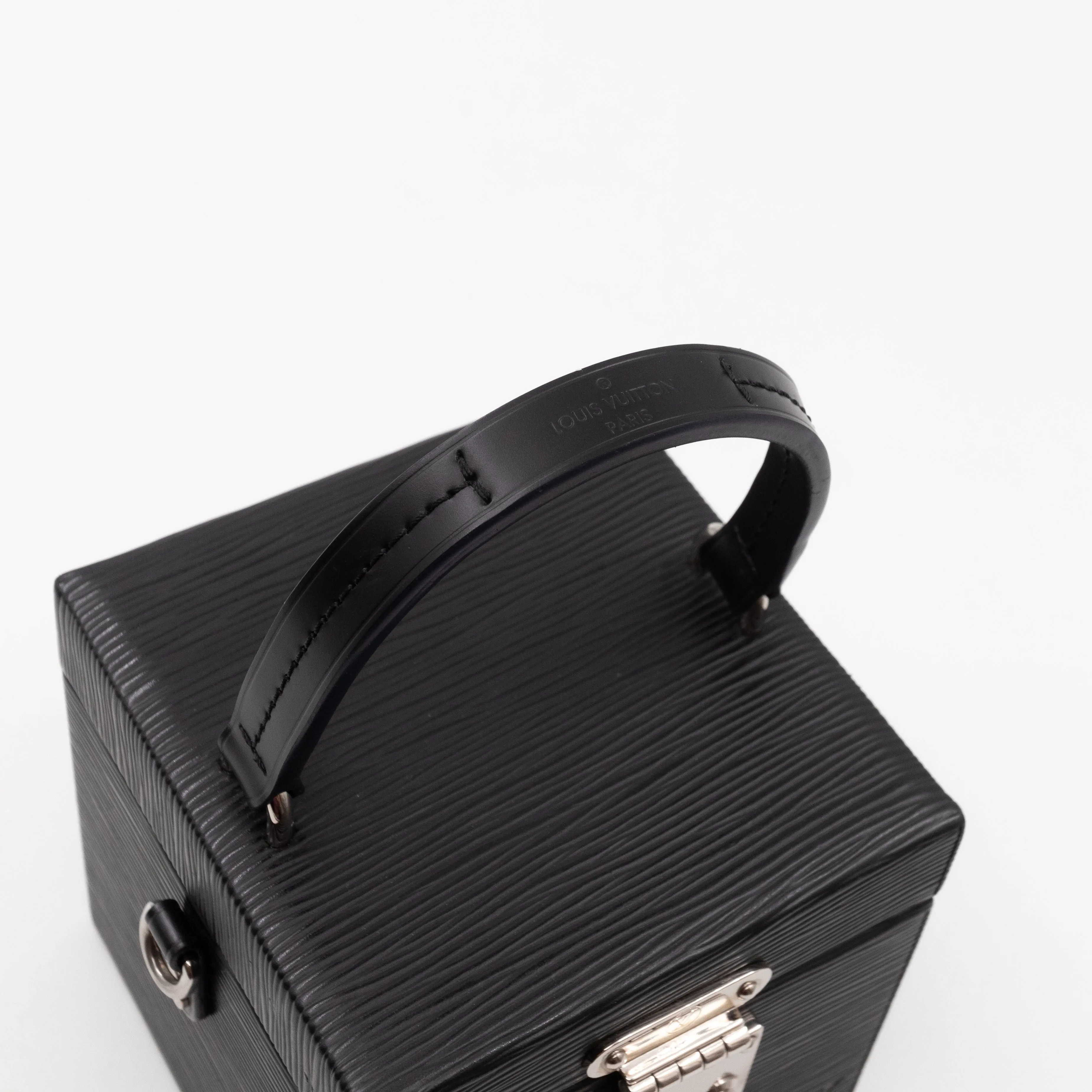 Bleecker Box Black Epi Leather