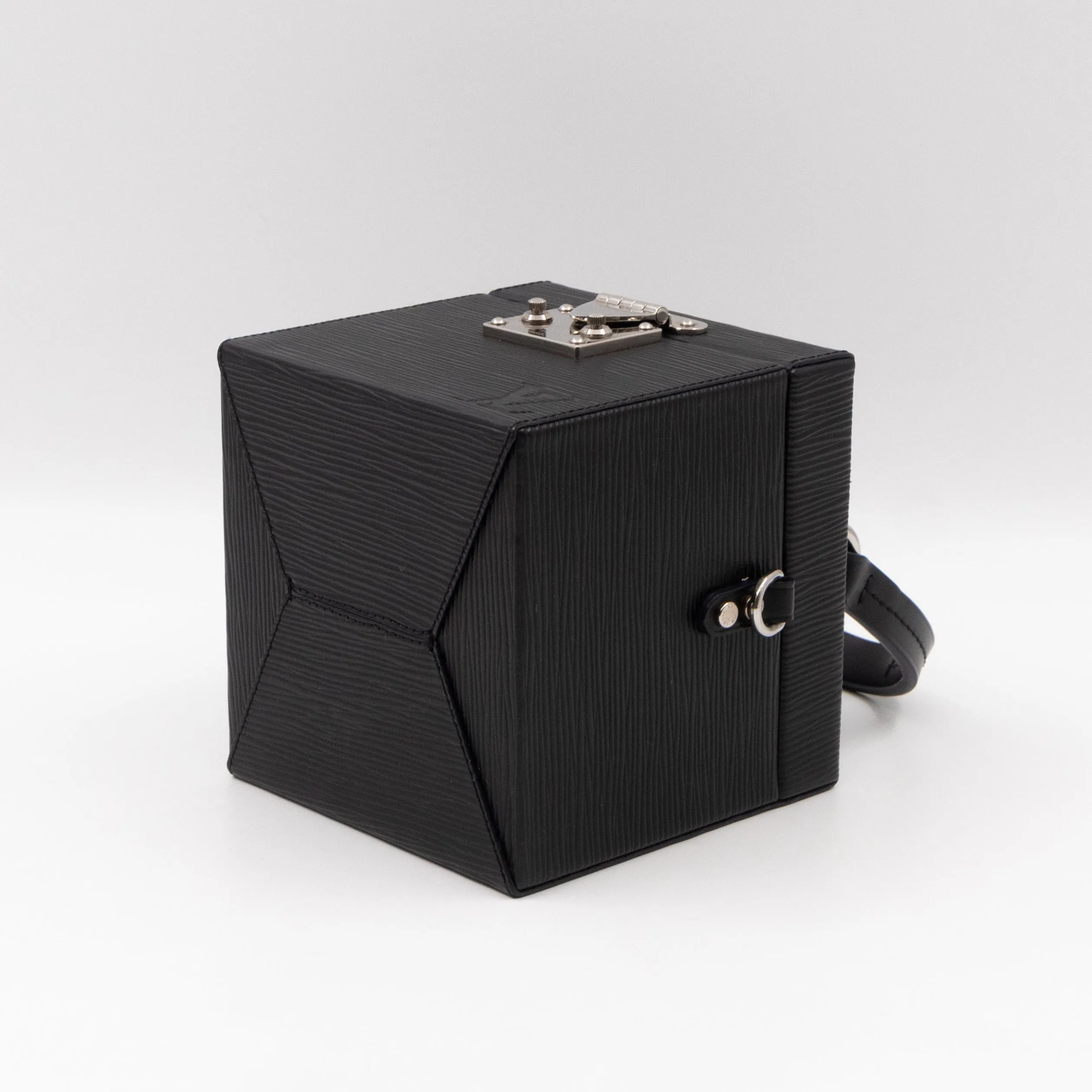 Bleecker Box Black Epi Leather