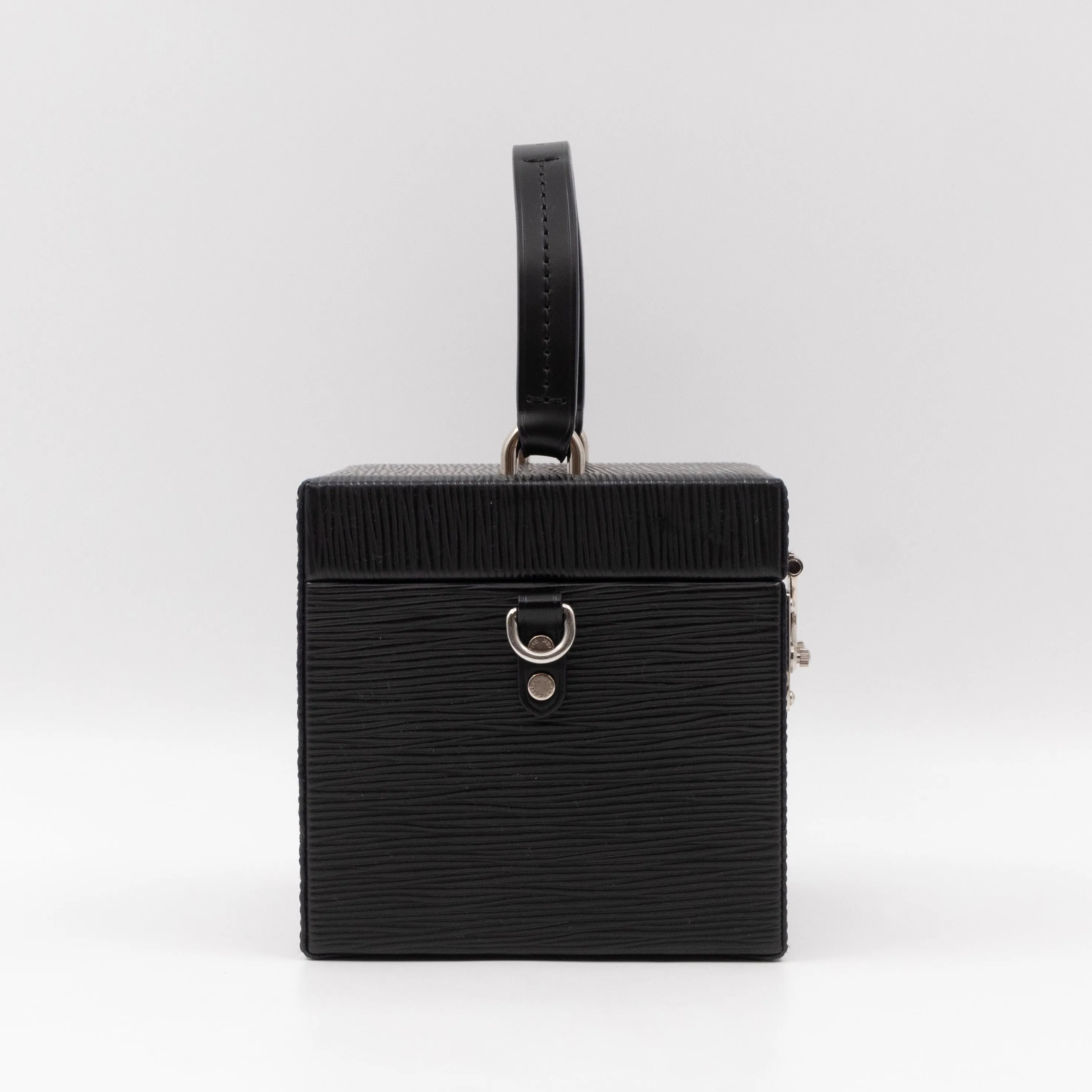 Bleecker Box Black Epi Leather