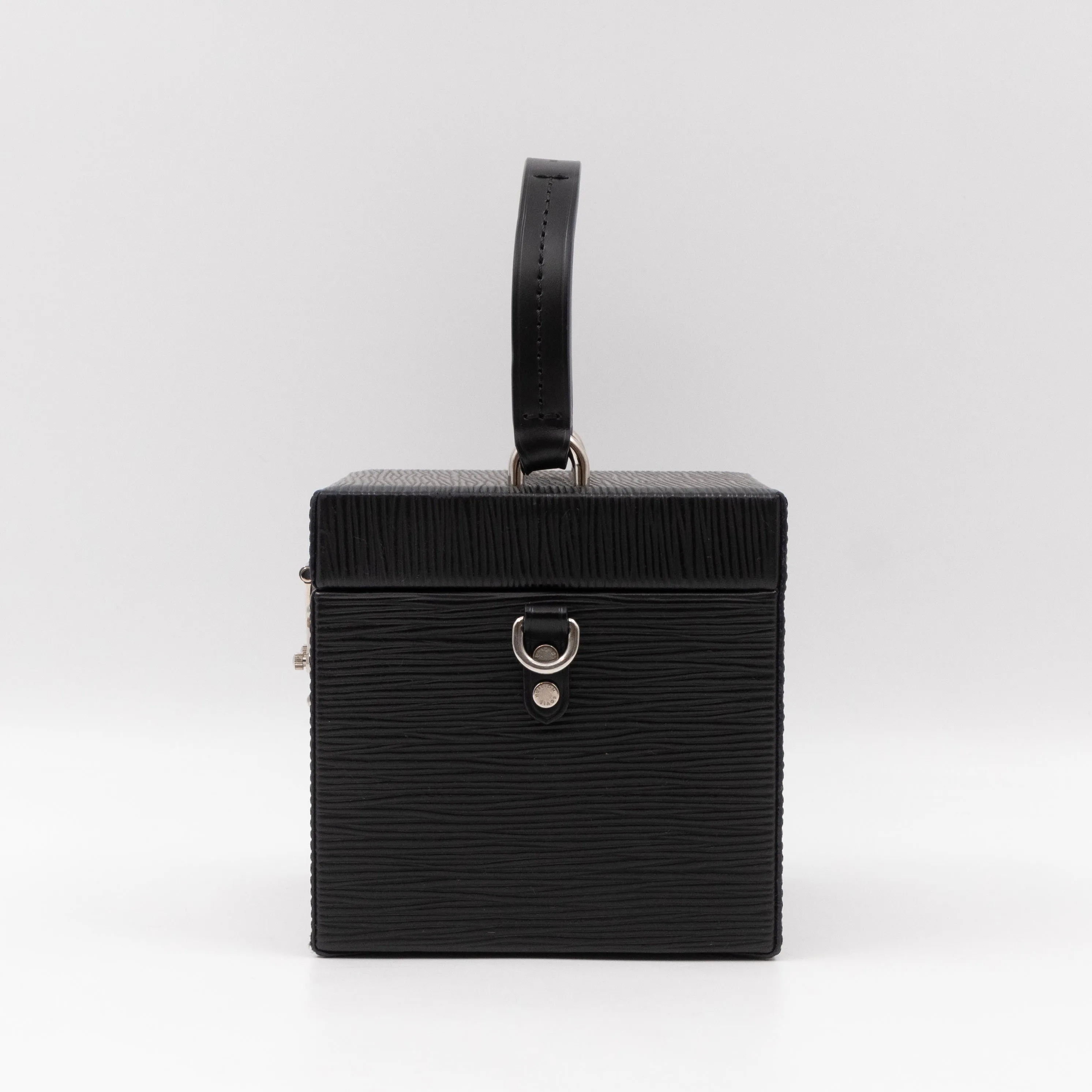 Bleecker Box Black Epi Leather