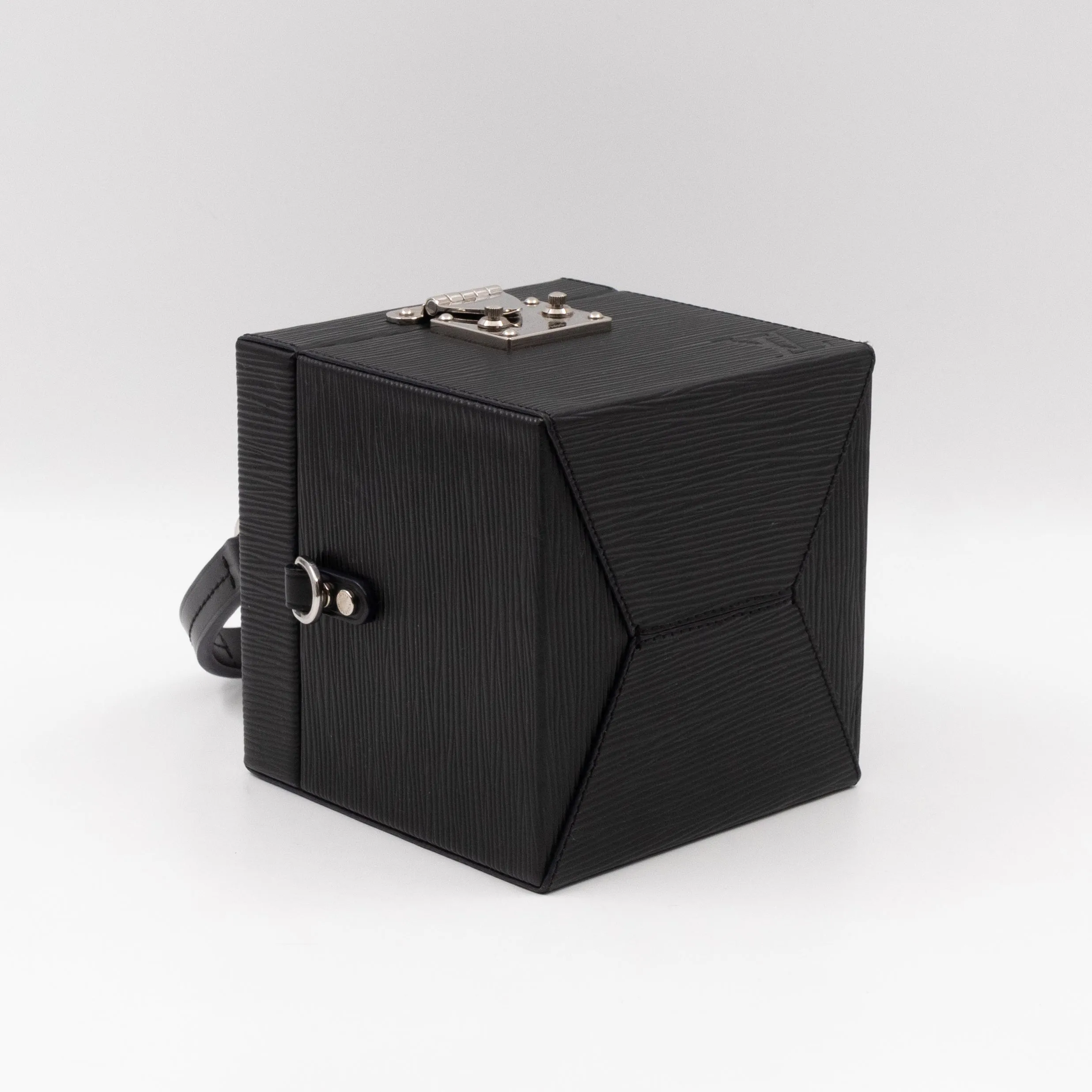 Bleecker Box Black Epi Leather
