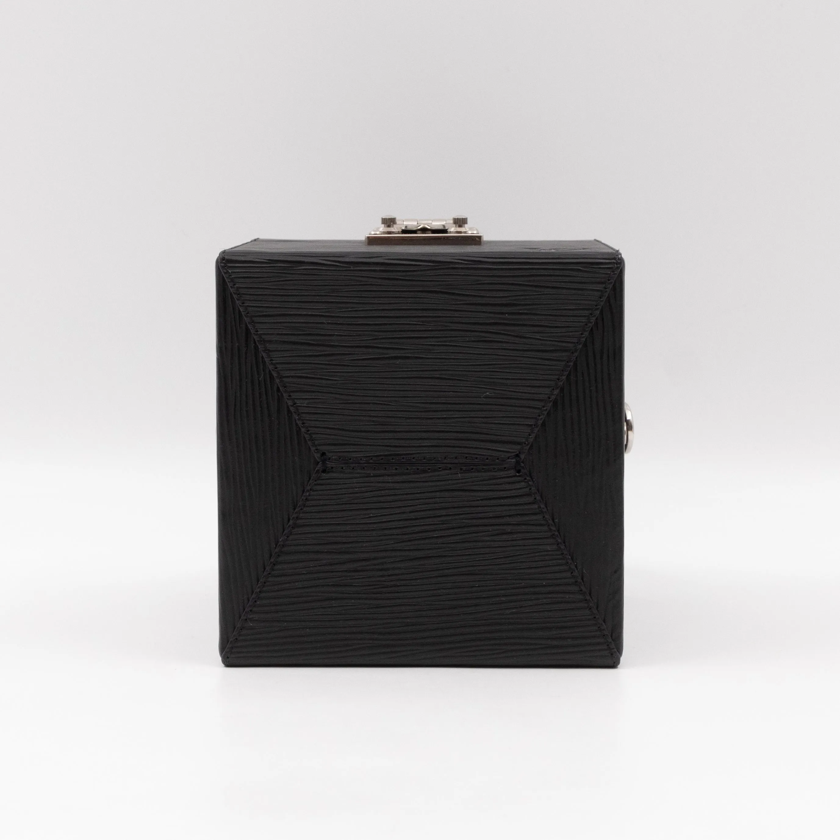 Bleecker Box Black Epi Leather