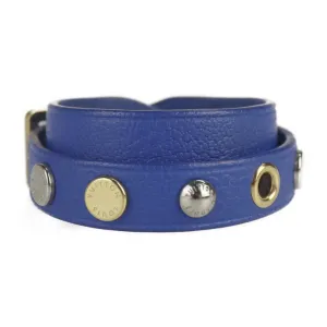 Blue Leather Louis Vuitton Shoulder Bag