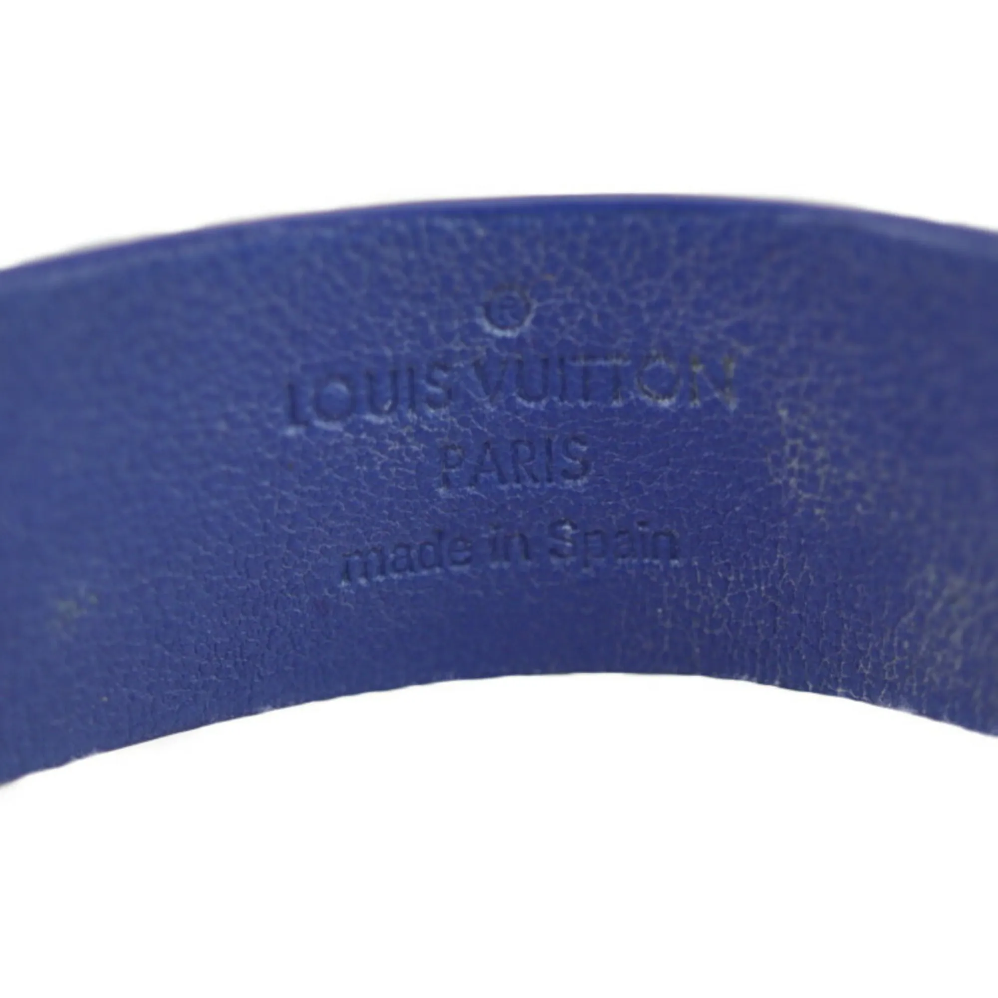 Blue Leather Louis Vuitton Shoulder Bag