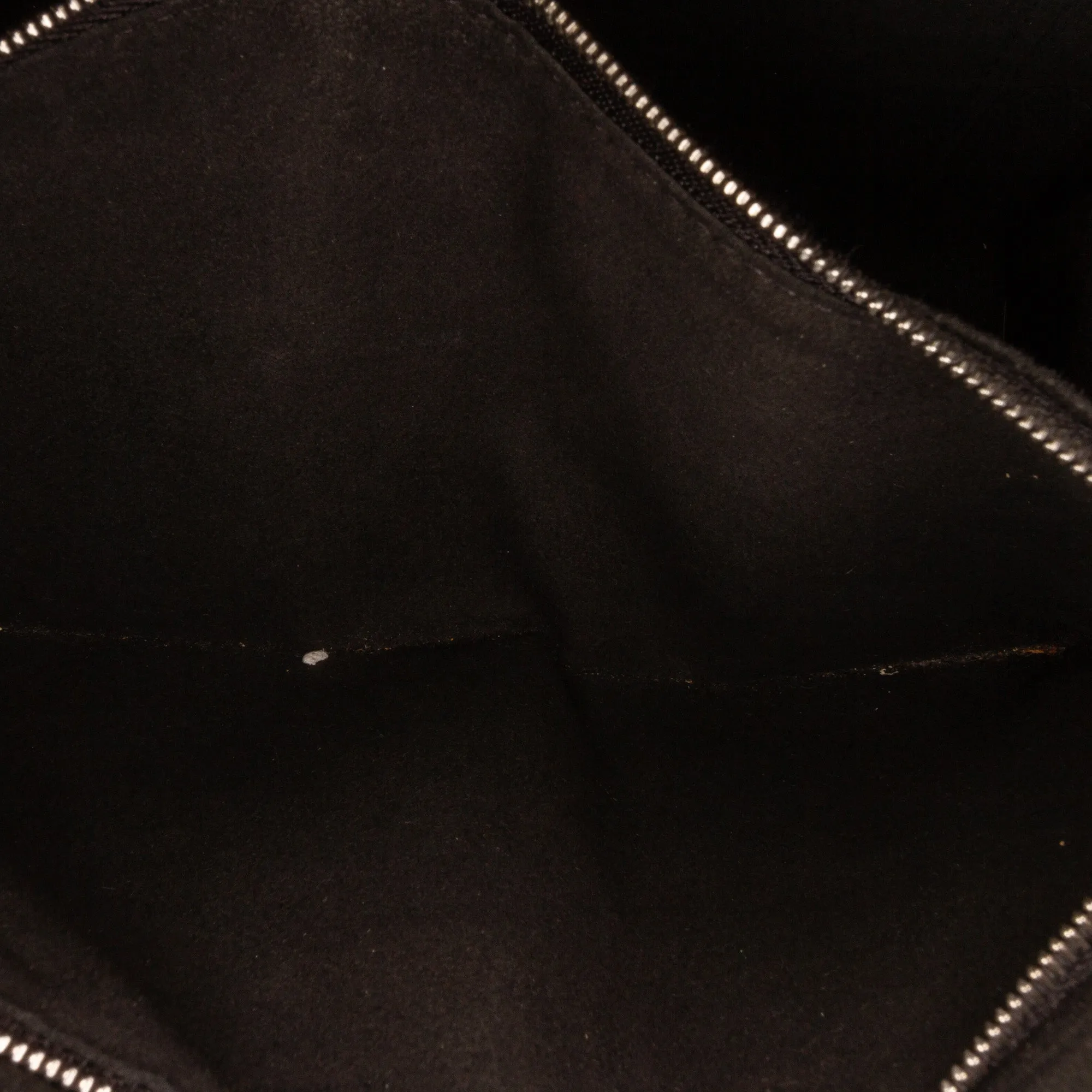 Blue Louis Vuitton Epi Denim Cluny BB Satchel