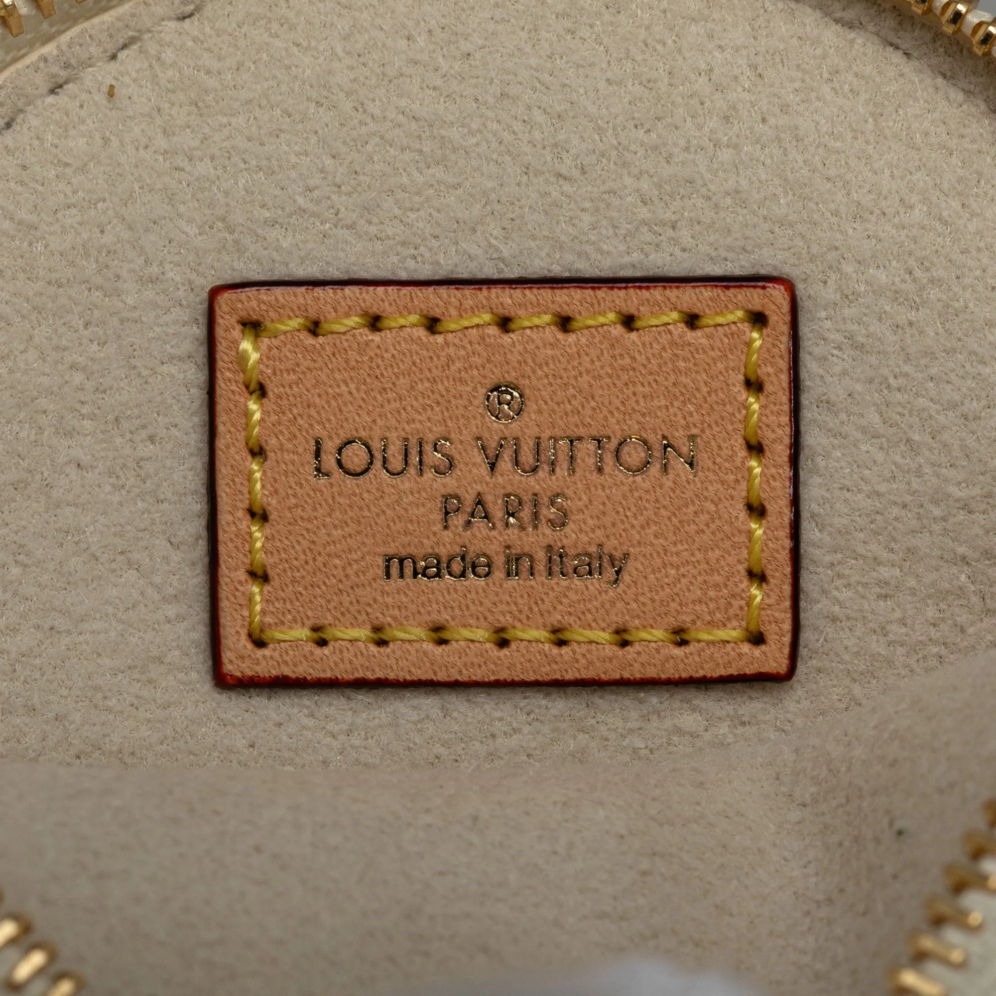 Blue Louis Vuitton Monogram Giant By The Pool Multi Pochette Lanyard Key Holder Coin Pouch