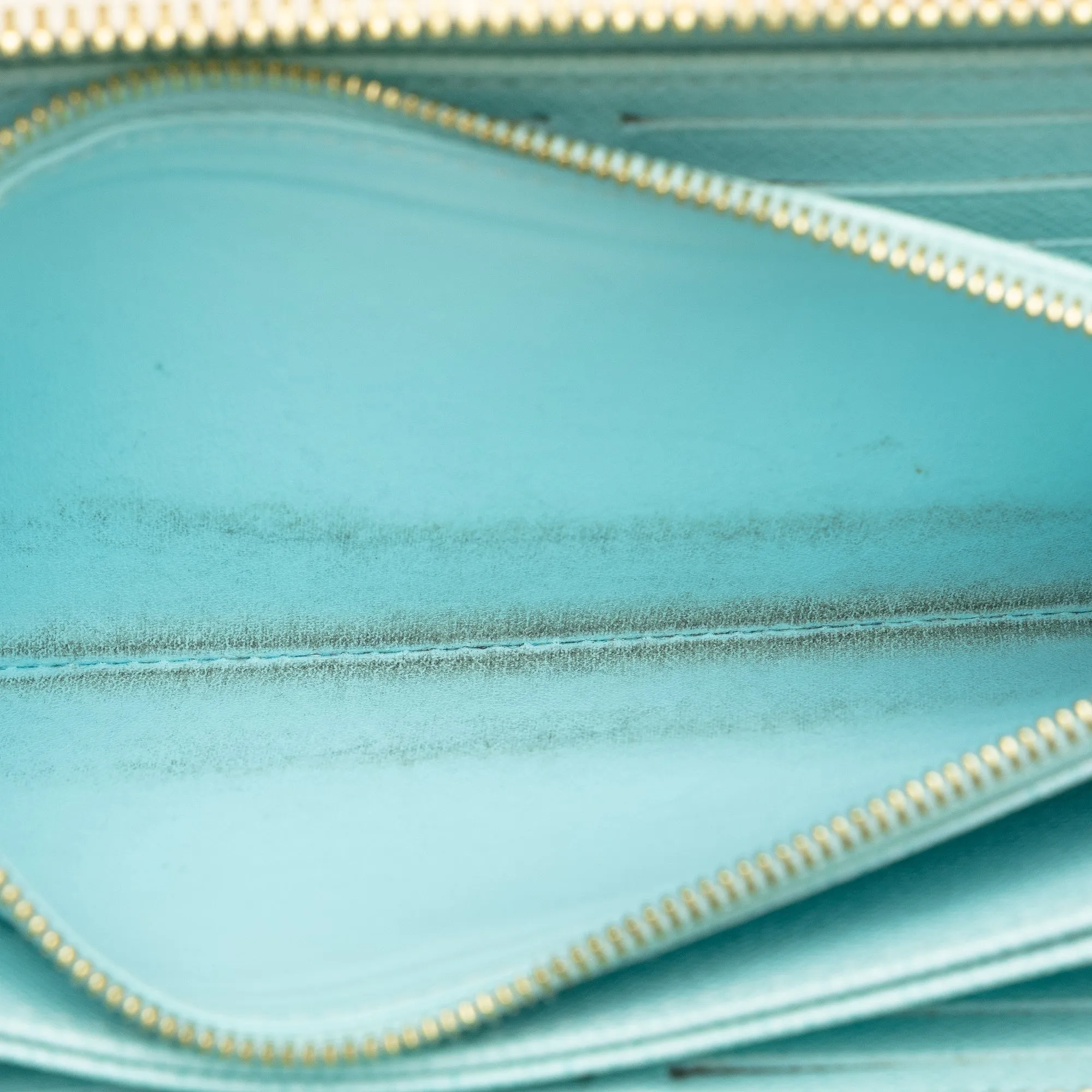 Blue Louis Vuitton Monogram Giant By The Pool Zippy Wallet