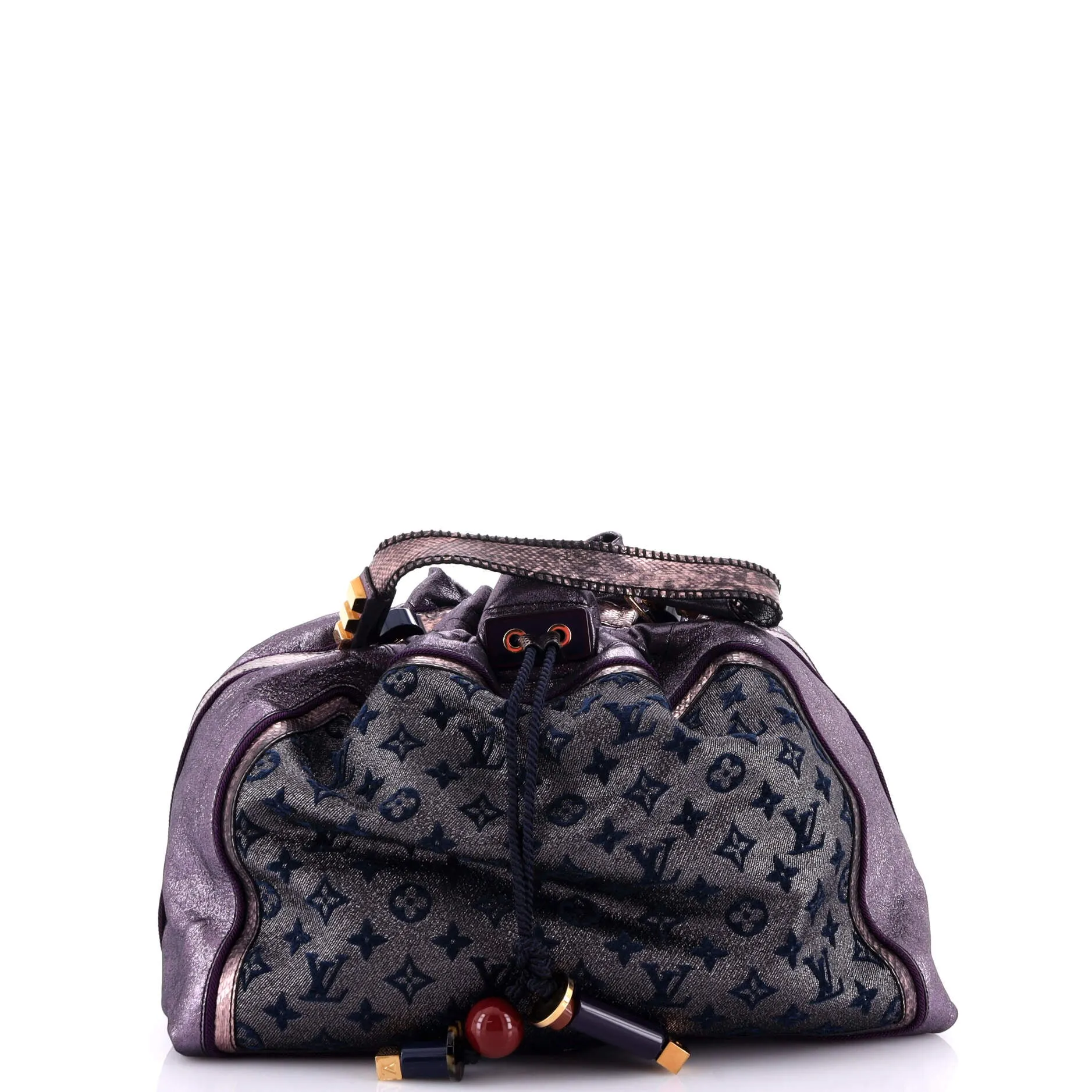 Bluebird Handbag Limited Edition Monogram Lurex Canvas