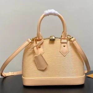 Louis Vuitton alma bb 23 beige epi calfskin