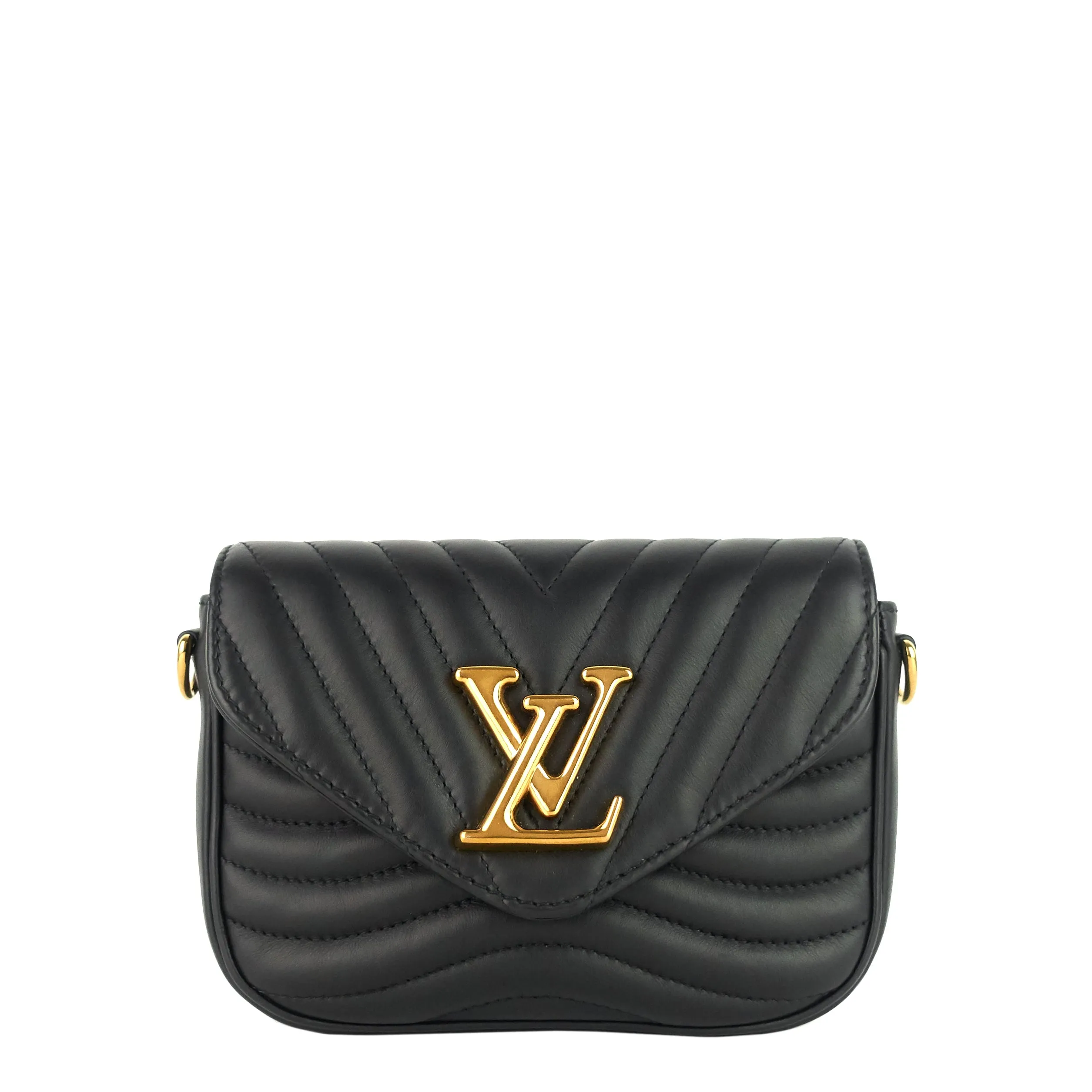 New Wave Multi-Pochette Cowhide Leather Bag